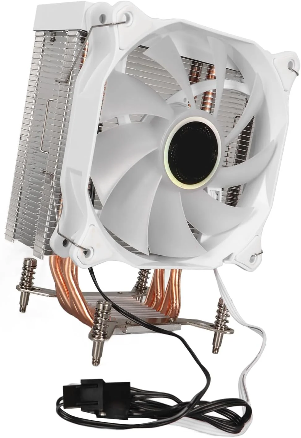 خنک کننده بادی پردازنده ARGB کیکومی با 4 لوله حرارتی مسی، تک فن هیدرولیک 120 میلی متری برای مادربرد 2011 B با صفحه پشتی خودکار