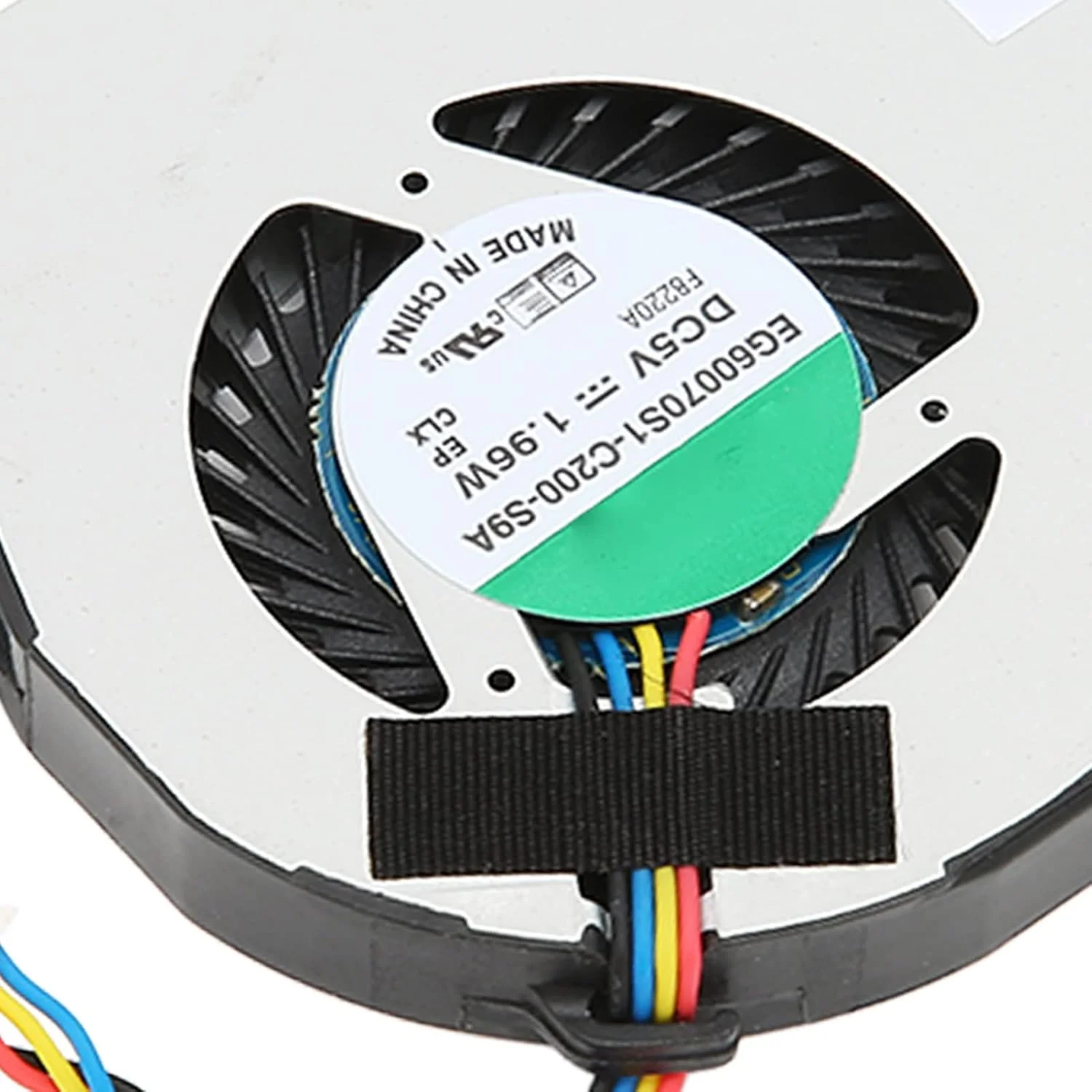 فن خنک کننده پردازنده لازمین 112، فن خنک کننده مینی پردازنده 4 پین، فن جریان هوای کامپیوتر با اتلاف حرارت خوب برای NUC 5 برای NUC5I5MYBE برای NUC5CPYH برای NUC5I5RYK