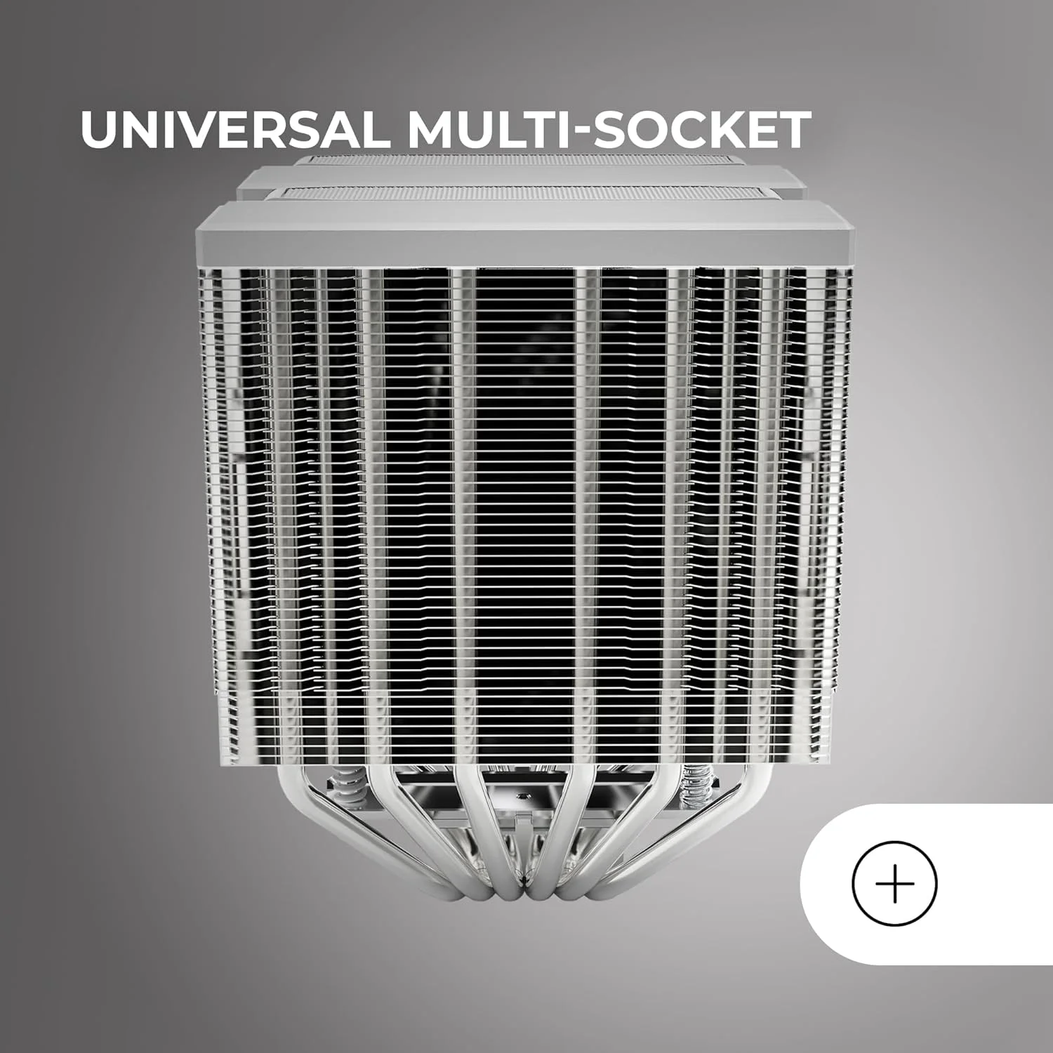 خنک کننده پردازنده MARSGAMING MCPU-XU6، برج دوقلو، TDP 350W، 2 عدد فن بال هیبریدی و بلبرینگ مسی FDB فوق متعادل، 6 لوله حرارتی با فناوری HCT Ultra، چند سوکت جهانی، سفید