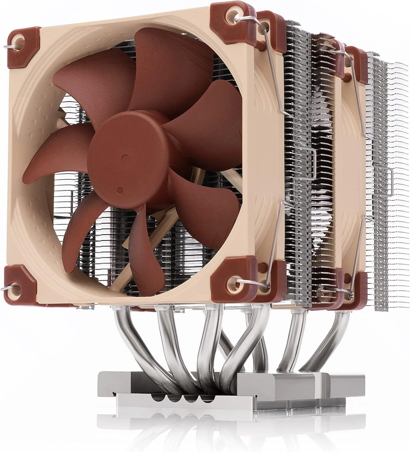 خنک کننده پردازنده ممتاز Noctua NH-D9 DX-4189 4U برای Intel Xeon LGA4189 (قهوه ای)