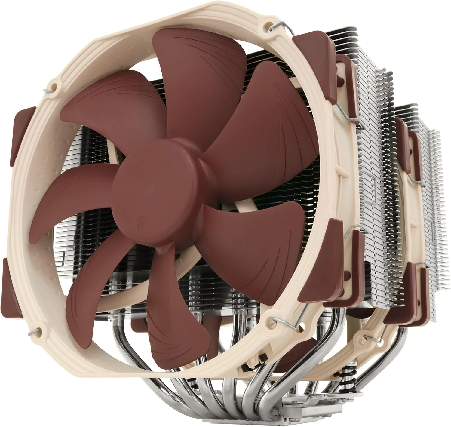 خنک کننده پردازنده دو برج ممتاز Noctua NH-D15 SE-AM4 برای AMD AM4 (قهوه ای)