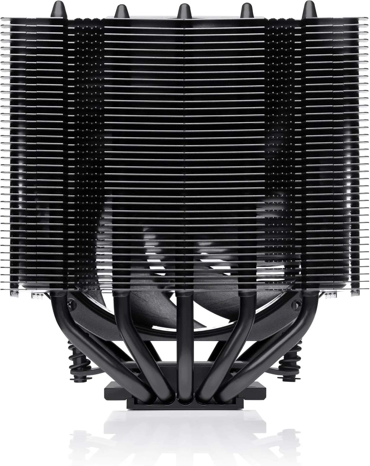 خنک کننده پردازنده دو برج Noctua NH-D12L chromax.black (120 میلی متر، مشکی)