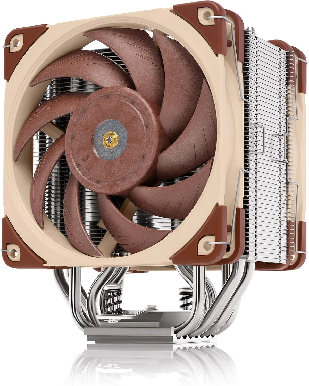 خنک کننده پردازنده Noctua NH-U12A با فن های NF-A12x25 PWM با عملکرد بالا (120 میلی متر، قهوه ای)