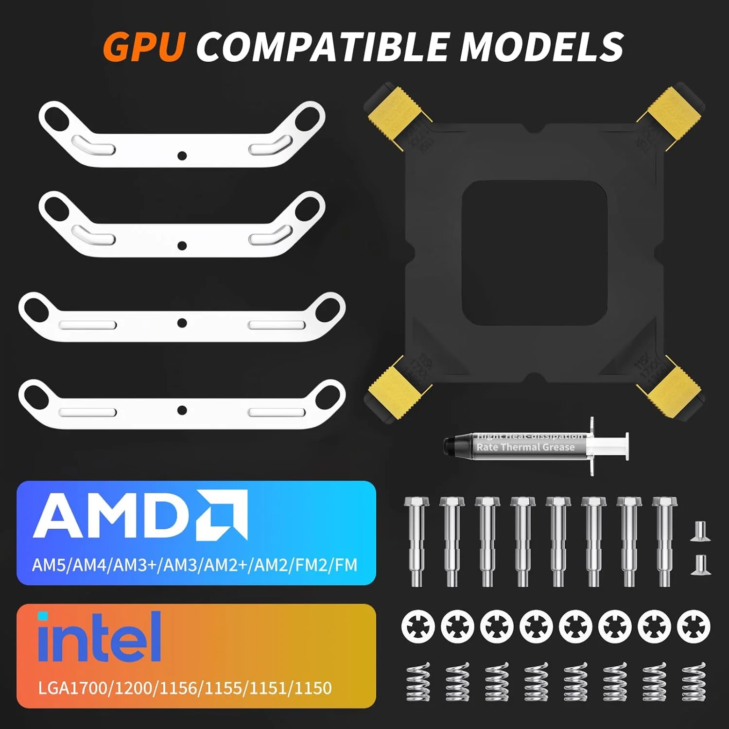 خنک کننده پردازنده OCPC، دارای دو فن 120 میلی متری PWM