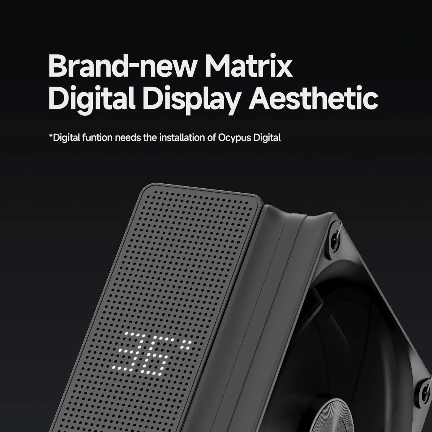 خنک کننده بادی پردازنده دیجیتال Ocypus Iota A40، 4 لوله حرارتی مسی، تک برج، خنک کننده جدید پردازنده دیجیتال با فن 120 میلی متری FDB بی صدا برای AMD AM4/AM5، Intel LGA115X/1200/1700/1851