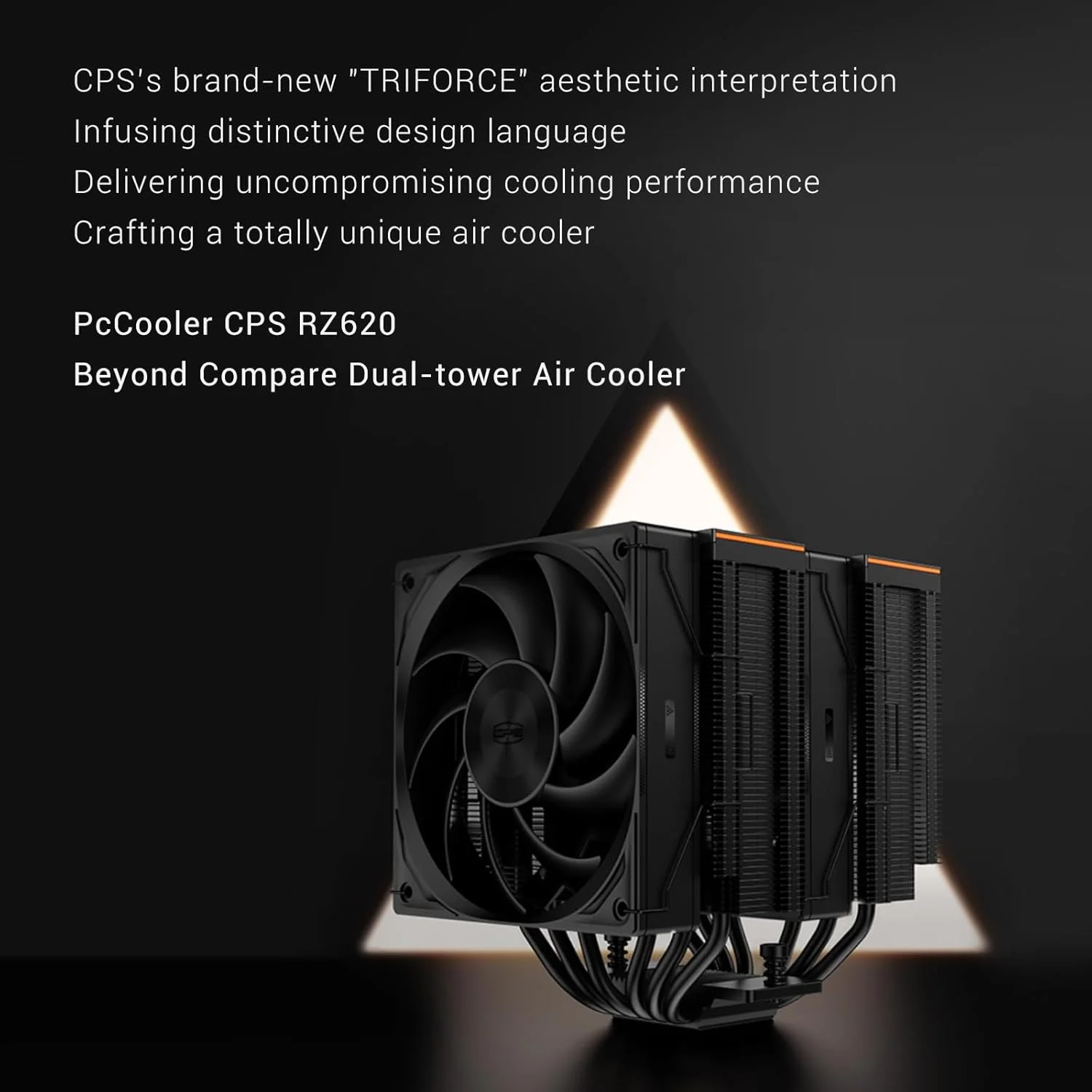 خنک کننده پردازنده PCCOOLER RZ620، خنک کننده بادی پردازنده، دو برج، 6 لوله حرارتی، سیستم خنک کننده پردازنده با سه حالت فن های PWM بی صدا، نصب آسان خنک کننده بادی برای Intel LGA 115X/1200/1700، AMD AM4/AM5، BK خنک کننده پردازنده PCCOOLER RZ620، خنک کننده بادی پردازنده، دو برج، 6 لوله حرارتی، سیستم خنک کننده پردازنده با سه حالت فن های PWM بی صدا، نصب آسان خنک کننده بادی برای Intel LGA 115X/1200/1700، AMD AM4/AM5، BK