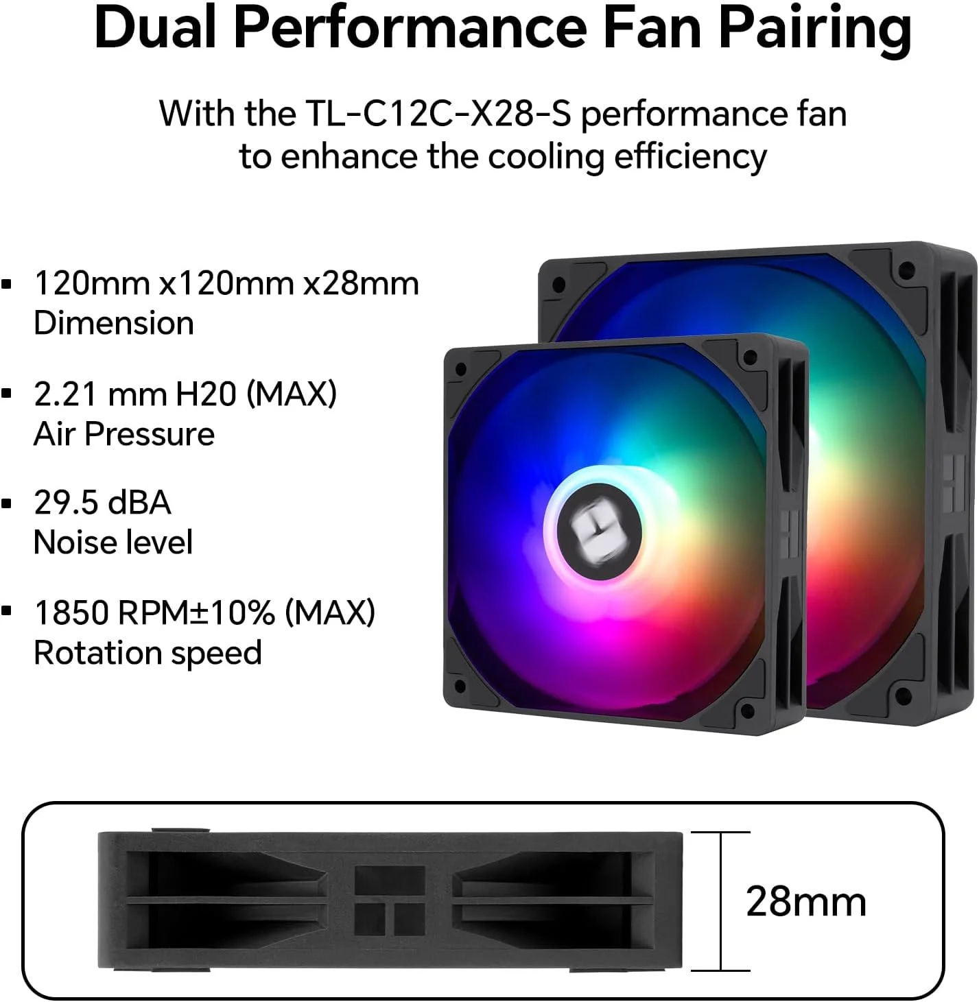 خنک کننده بادی پردازنده Peerless Assassin 120 Digital ARGB، پوشش بالایی صفحه نمایش دیجیتال، 6 لوله حرارتی Peerless Assassin 120 Digital، برای AM4/AM5، Intel LGA115X/1200/1700/1851 (مشکی)