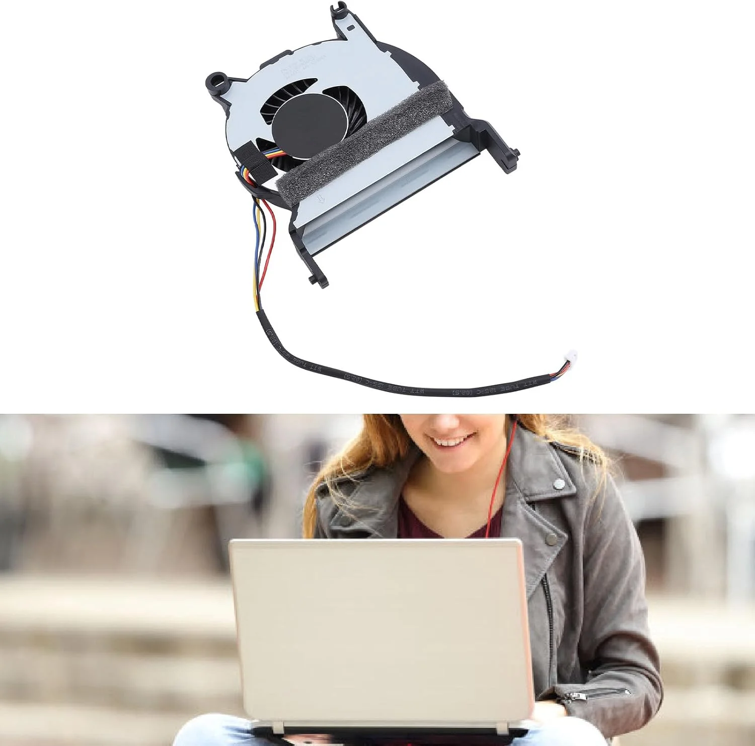 فن خنک کننده پردازنده لپ تاپ Phefop، آلیاژ آلومینیوم و ABS مقاوم، اتصال آسان، خنک کننده بادی پردازنده برای HP EliteDesk 800 G4 35W L19561‑001 فن خنک کننده پردازنده لپ تاپ Phefop، آلیاژ آلومینیوم و ABS مقاوم، اتصال آسان، خنک کننده بادی پردازنده برای HP EliteDesk 800 G4 35W L19561‑001