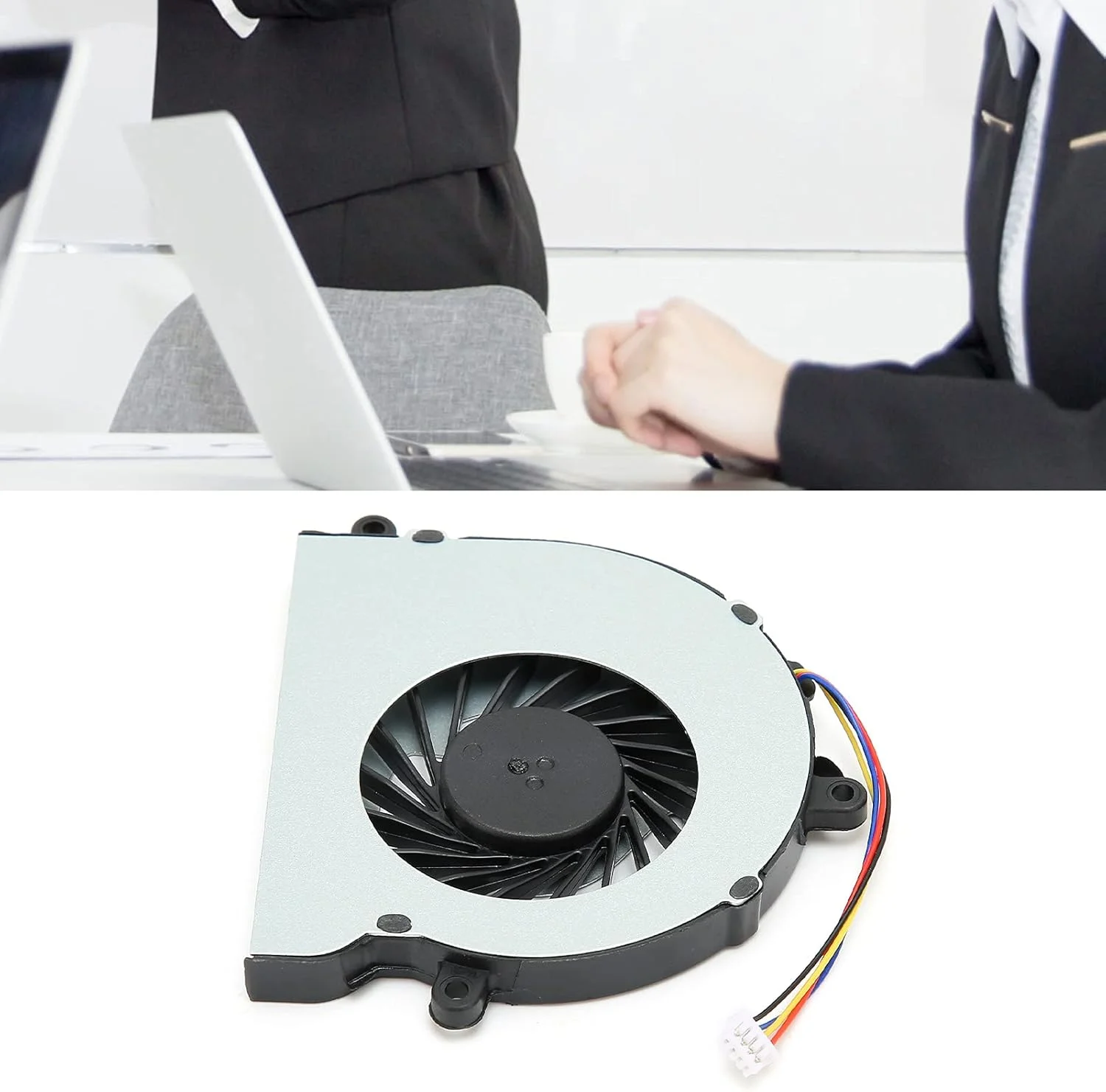فن کامپیوتر، خنک کننده بادی پردازنده مرکزی با سیم 4 برای اتلاف حرارت قوی و نویز کم برای 15-AC و 15-BA فن کامپیوتر، خنک کننده بادی پردازنده مرکزی با سیم 4 برای اتلاف حرارت قوی و نویز کم برای 15-AC و 15-BA