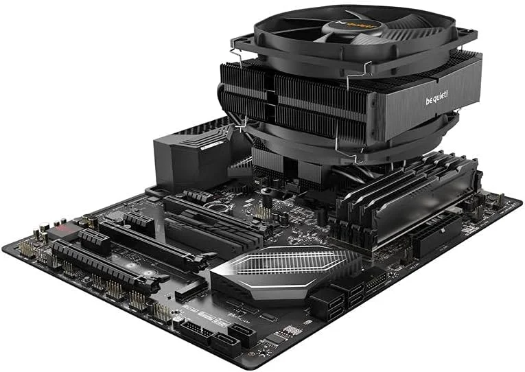 خنک کننده پردازنده بی کوایت! مدل BK031 Dark Rock TF 2، توان حرارتی 230 وات، سازگار با Intel-1200/2066/1150/1151/1155/2011(-3) Square ILM، AMD-AM4/AM3(+)