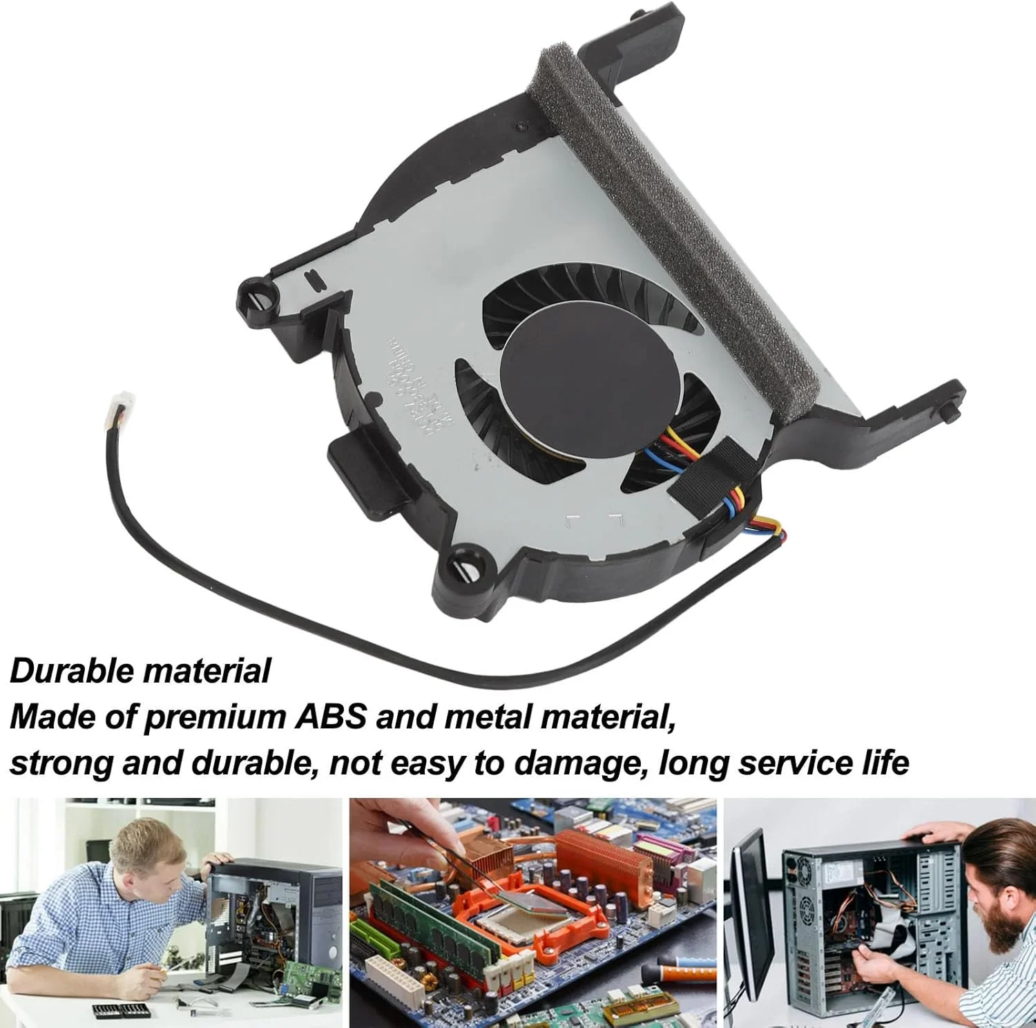 فن خنک کننده پردازنده جایگزین برای 800 G4 705 G4 برای کامپیوتر حرفه ای ProDesk 400 G4، فن کامپیوتر 4 پین DC 12V 0.5A