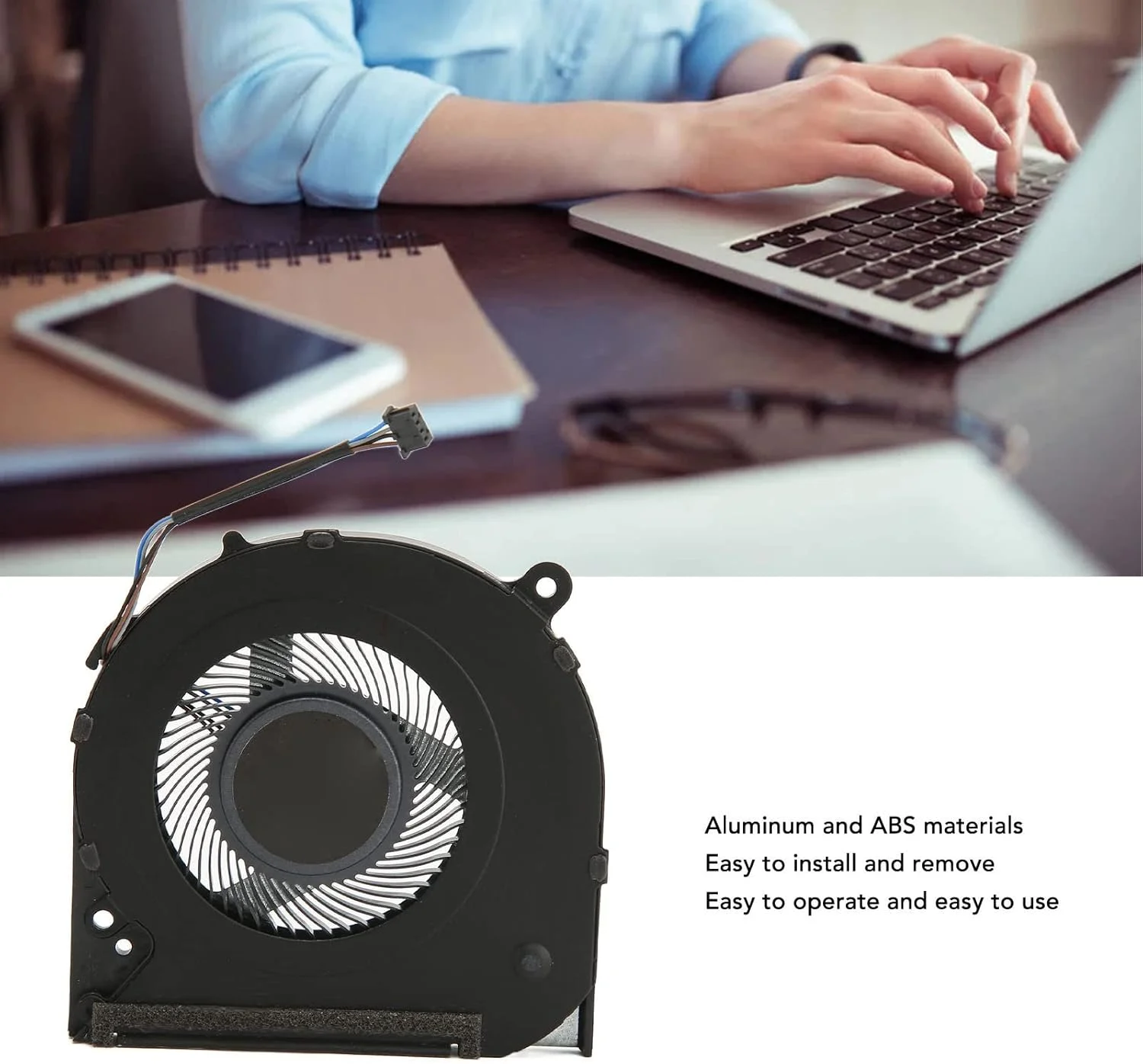 فن خنک کننده پردازنده جایگزین برای HP 14 Cf0xxx 14 Cf0006dx 14 Cf0012dx 14 Cf0013dx 14 Cf0014dx DC 5V 0.5A 4 پین