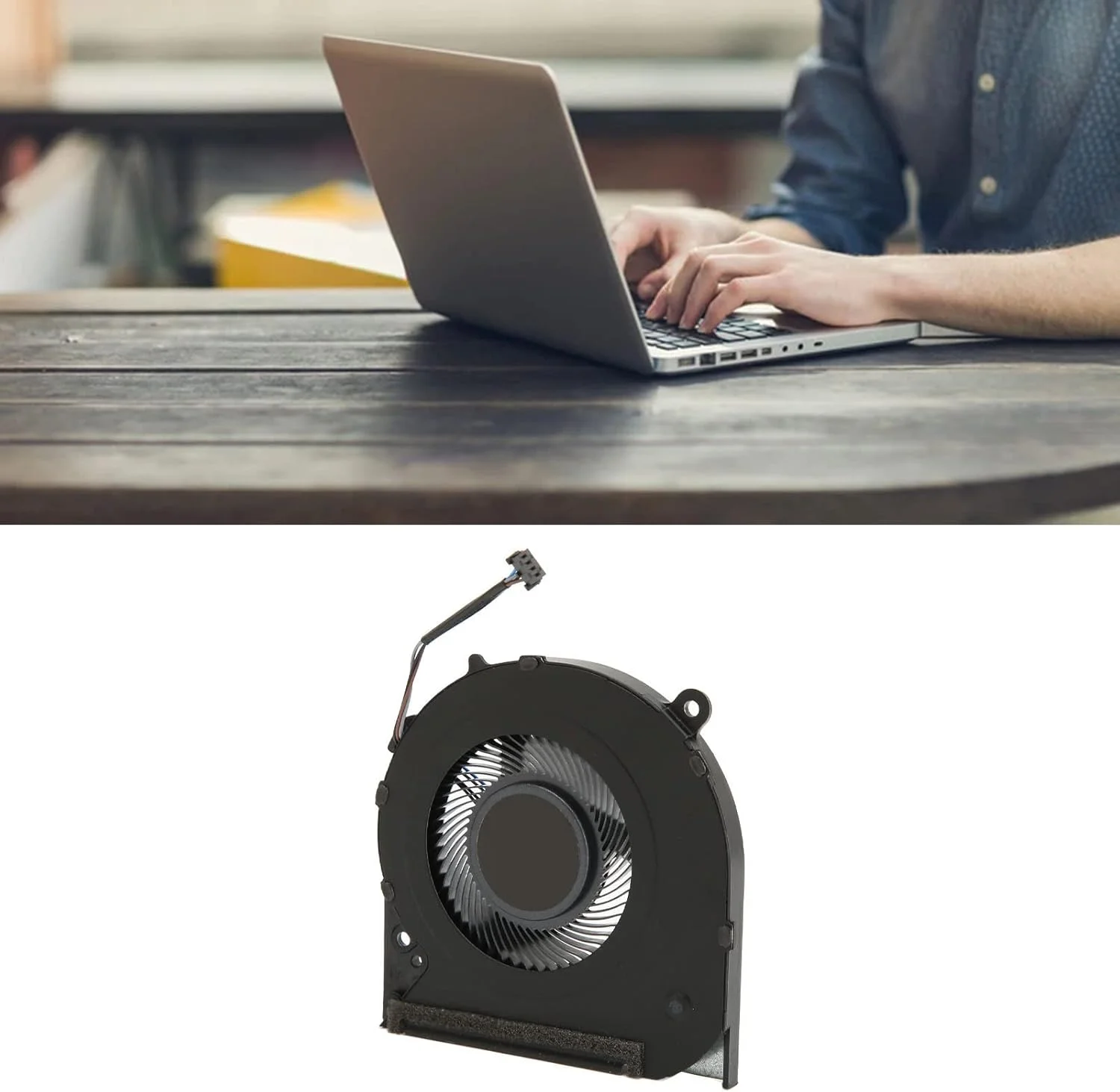 فن خنک کننده پردازنده جایگزین برای HP 14 Cf0xxx 14 Cf0006dx 14 Cf0012dx 14 Cf0013dx 14 Cf0014dx DC 5V 0.5A 4 پین