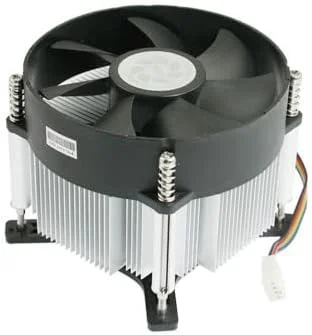 هیت سینک گرد کامپیوتر با کانکتور 4 پین و فن خنک کننده پردازنده