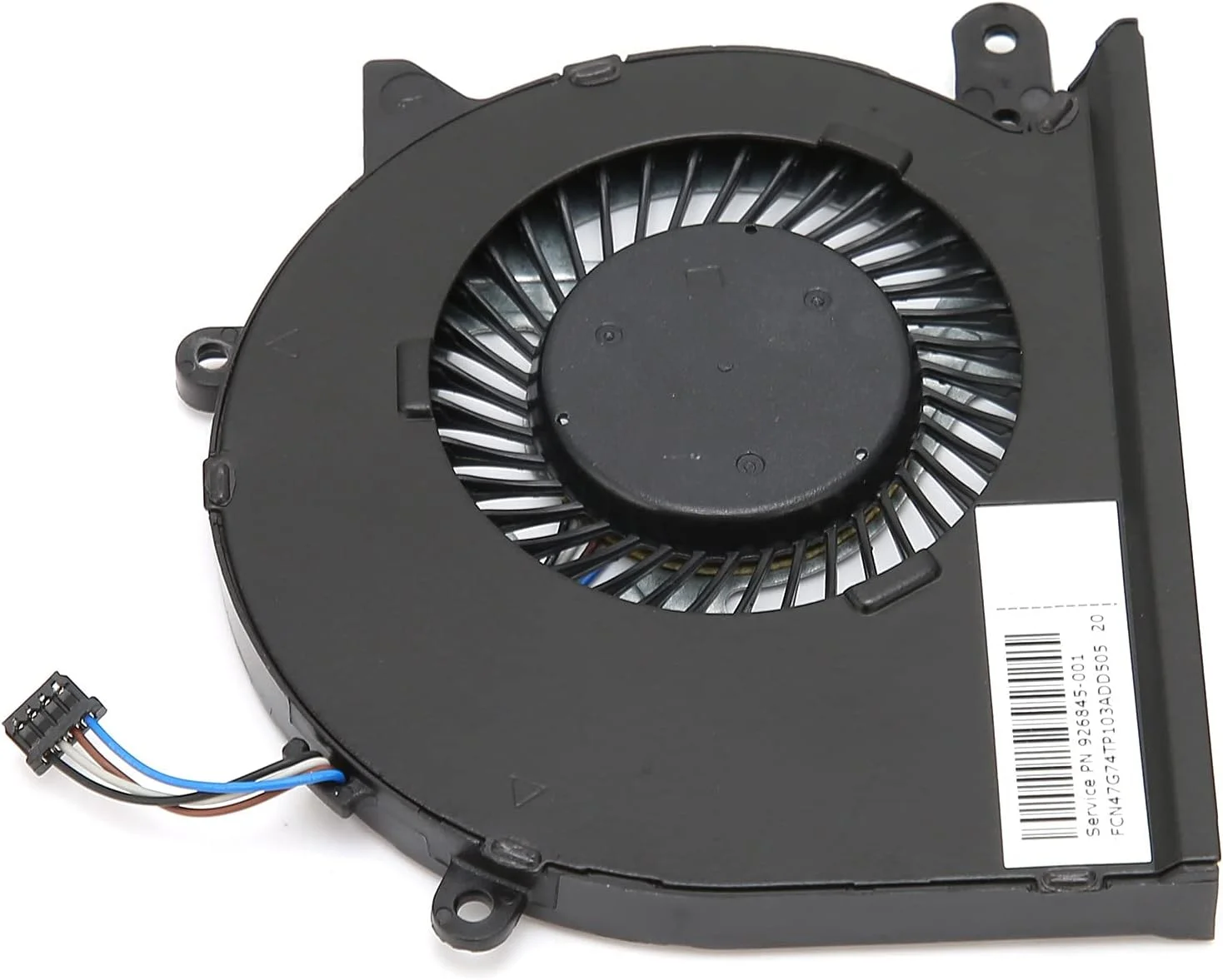 خنک کننده بادی پردازنده، فن های بادوام برای لپ تاپ های پاویلیون، خنک کننده کامپیوتر با دفع حرارت برای مدل های 15-cd / 15-cc / 17-ar/Tpn-q190