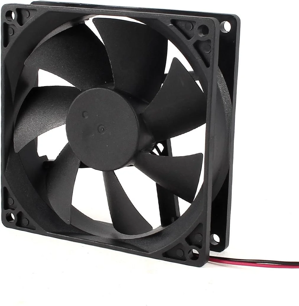 فن خنک کننده پردازنده کامپیوتر Ruilogod MF9225S12، ابعاد 92x25 میلی متر، 2 پین، با بلبرینگ آستینی فن خنک کننده پردازنده کامپیوتر Ruilogod MF9225S12، ابعاد 92x25 میلی متر، 2 پین، با بلبرینگ آستینی