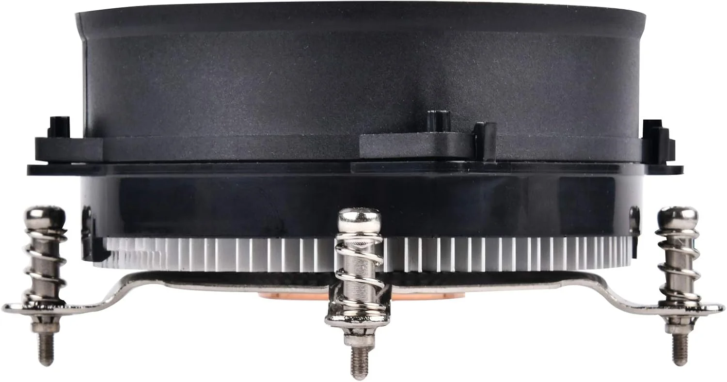 خنک کننده پردازنده نیتروگون SST-NT08-115X-V2 سیلوراستون تکنولوژی، کم ارتفاع، PWM 92 میلی متری، اینتل