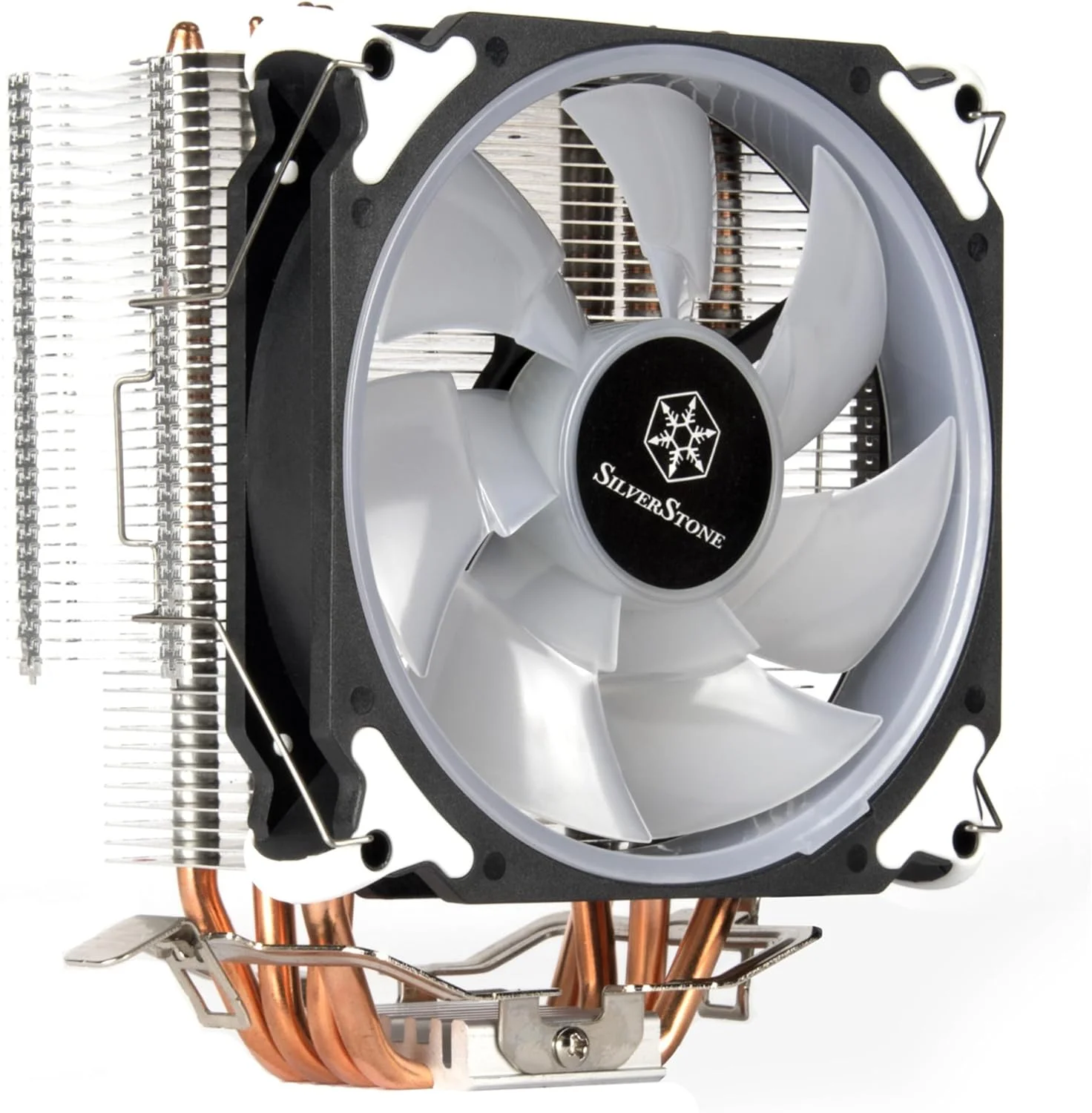 خنک کننده پردازنده SilverStone Technology SST-AR12-RGB Argon با 4 لوله حرارتی، فناوری لوله حرارتی تماس مستقیم و فن 120 میلی متری PWM RGB خنک کننده پردازنده SilverStone Technology SST-AR12-RGB Argon با 4 لوله حرارتی، فناوری لوله حرارتی تماس مستقیم و فن 120 میلی متری PWM RGB