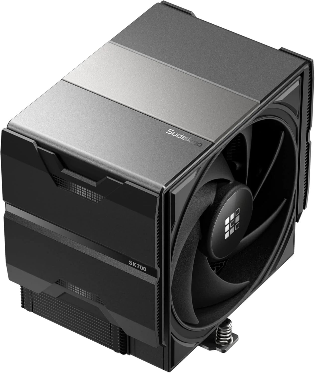 خنک کننده بادی سودوکو SK700 AM5، طراحی برج تکی، فن با تکنولوژی M-Winding با عملکرد بالا، 7 لوله حرارتی مسی، نصب قفل ریلی L، اتلاف حرارت 220 وات