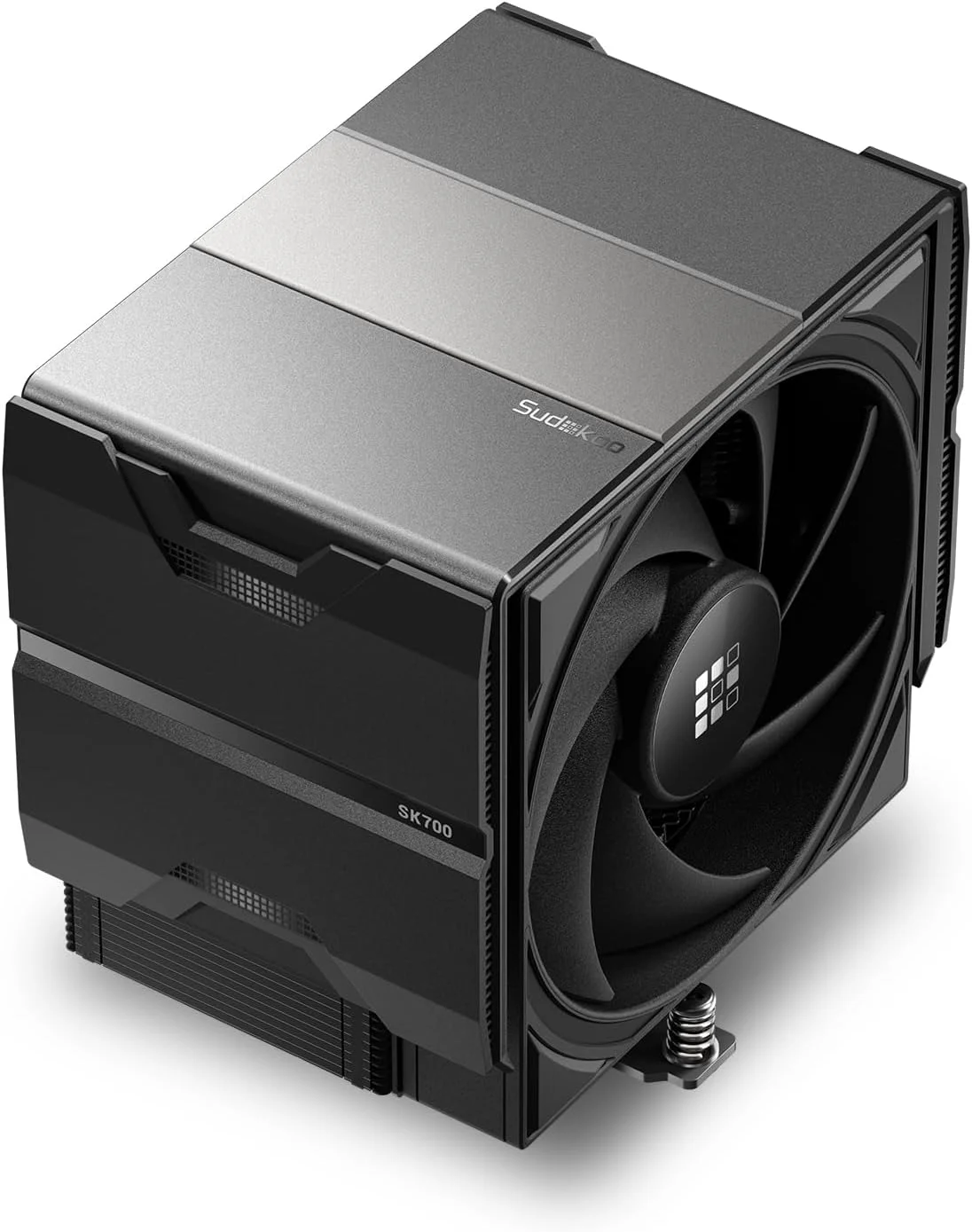 خنک کننده بادی پردازنده SK700، دارای گواهینامه AM5، تک برج، 7 لوله حرارتی، TDP 220W، آزادی کامل رم، سیستم نصب ریلی L، فن با فناوری M-Winding
