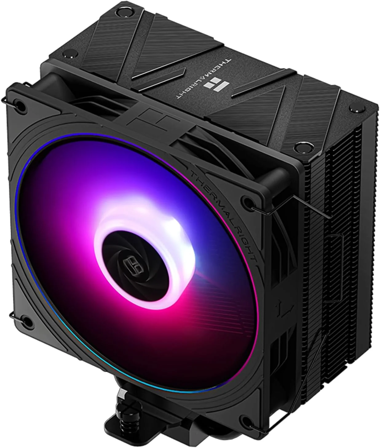 خنک کننده پردازنده Thermalright Assassin Spirit 120 EVO با 4 لوله حرارتی 6 میلی‌متری، هیت سینک فن PWM مدل TL-S12-S، ارتفاع 156 میلی‌متر، برای AMD:AM4 AM5/Intel 1700/1150/1151/1200، خنک کننده کامپیوتر LGA17XX، مدل AS120 EVO D6