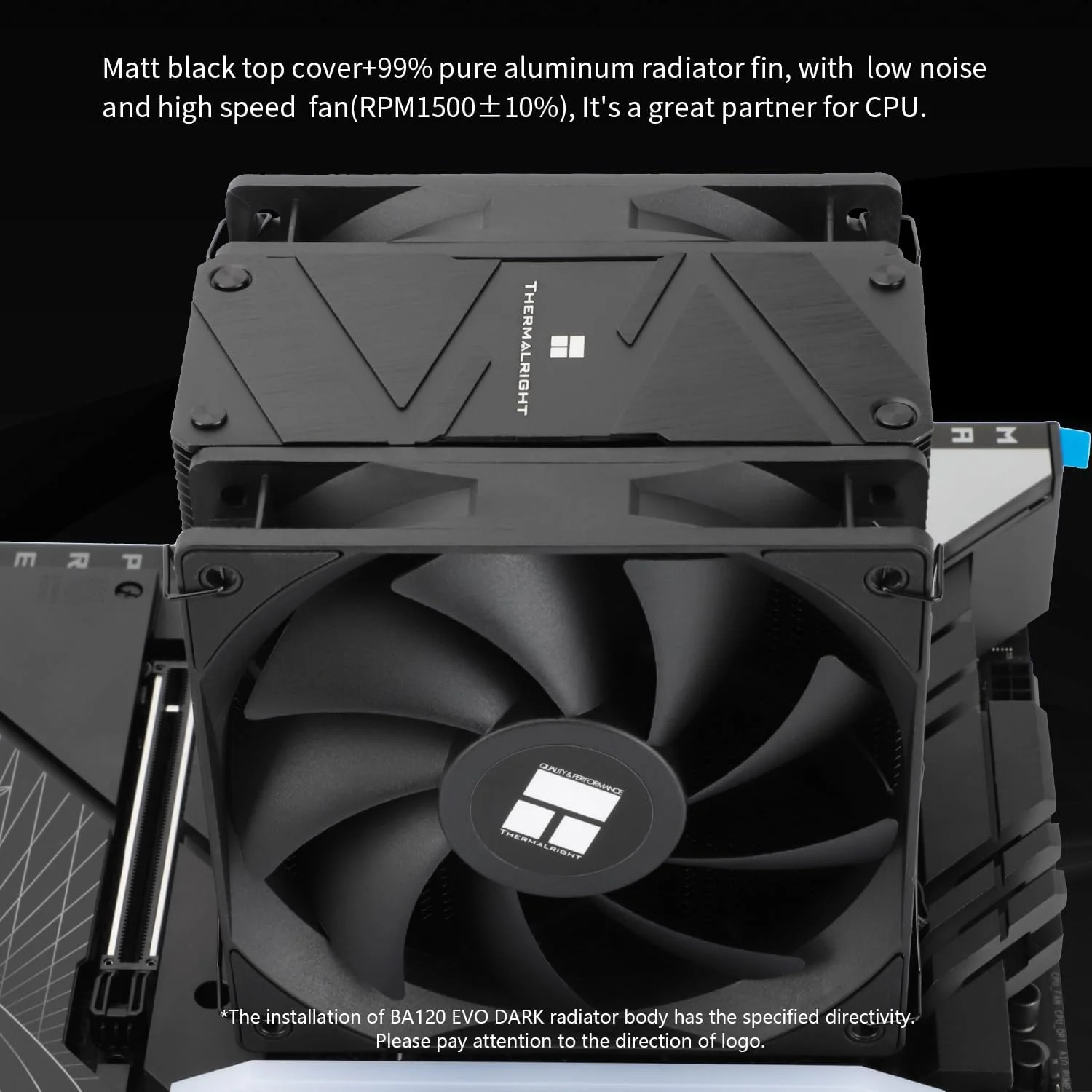 خنک کننده بادی پردازنده Thermalright Burst Assassin 120 EVO Dark با سطح مشکی برس خورده، 6 لوله حرارتی با فن PWM کم صدا، برای AM4 AM5/Intel 1851/1700/1150/1151/1200، خنک کننده کامپیوتر (BA120 EVO Dark) خنک کننده بادی پردازنده Thermalright Burst Assassin 120 EVO Dark با سطح مشکی برس خورده، 6 لوله حرارتی با فن PWM کم صدا، برای AM4 AM5/Intel 1851/1700/1150/1151/1200، خنک کننده کامپیوتر (BA120 EVO Dark)