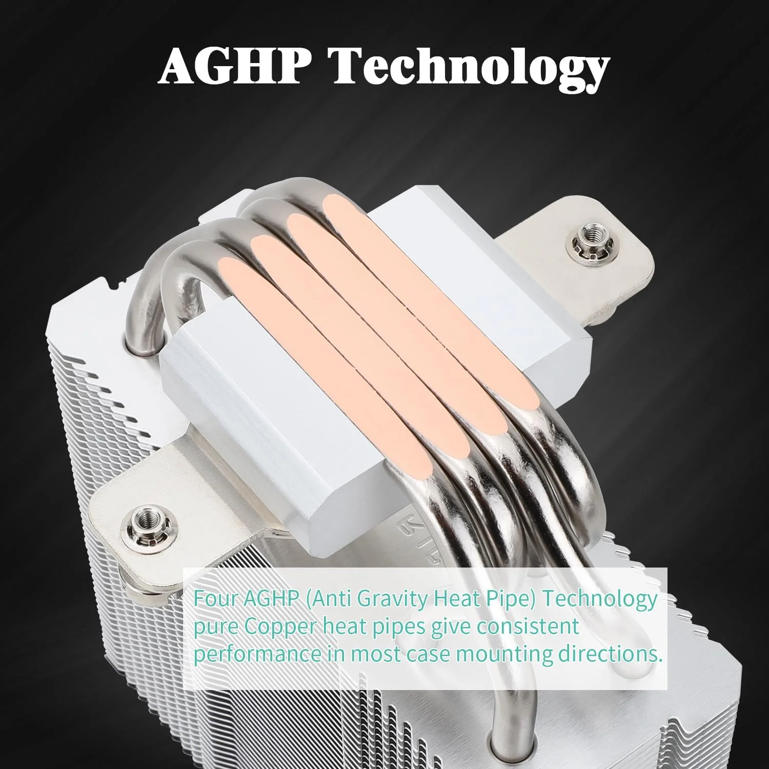 خنک کننده پردازنده Thermalright Assassin X 120R SE Plus، دارای 4 لوله حرارتی 6 میلی‌متری، فن‌های PWM 120 میلی‌متری کم صدا با بلبرینگ S-FDB، فناوری AGHP، برای AMD AM4 AM5/Intel 1700/1150/1151/1200 (AX120R SE Plus)