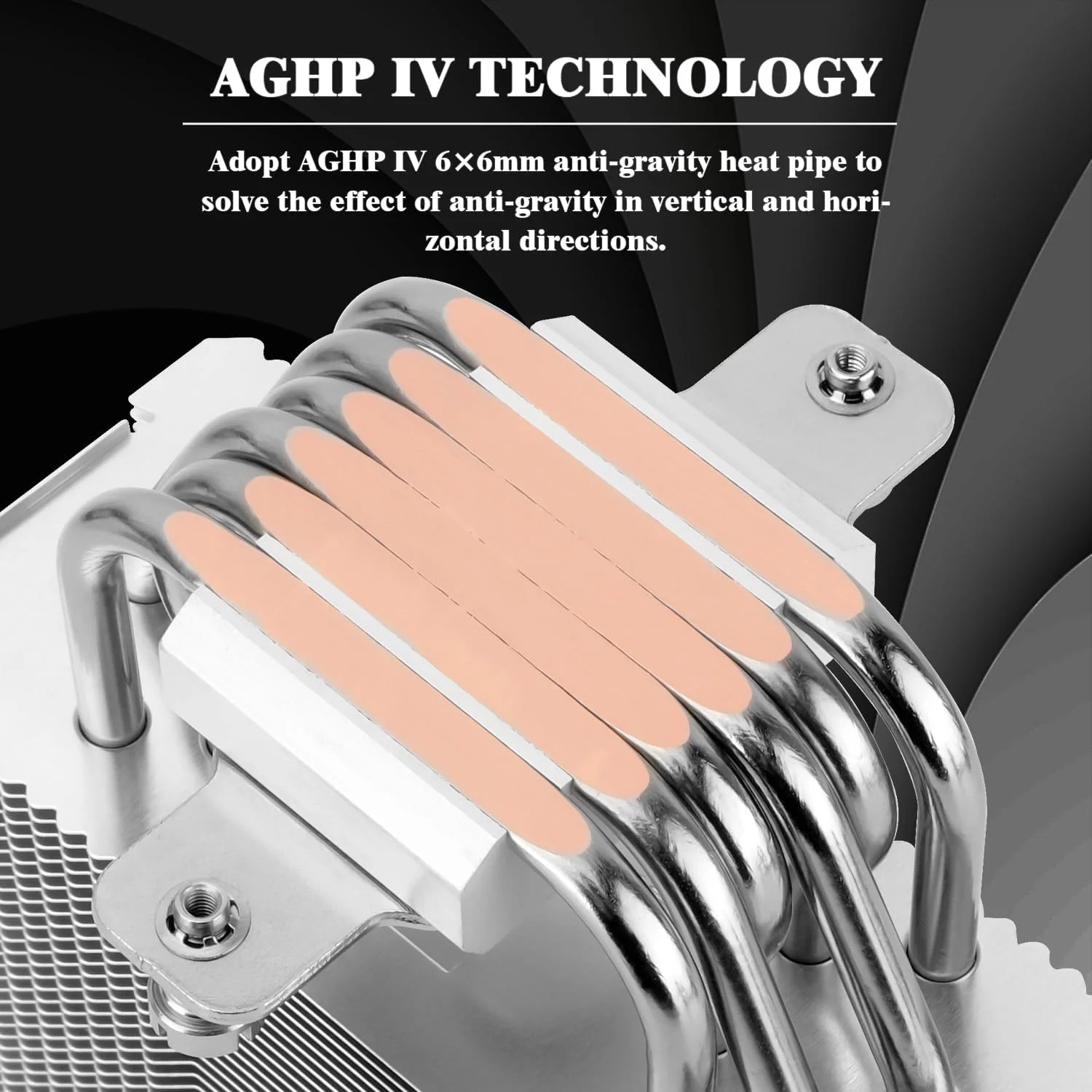 خنک کننده پردازنده Thermalright Burst Assassin 120 SE ARGB، خنک کننده هیت سینک 6 لوله حرارتی، خنک کننده بادی پردازنده فن PWM 12 سانتی متری، فناوری AGHP، برای Intel LGA1851/1700/115X/1200