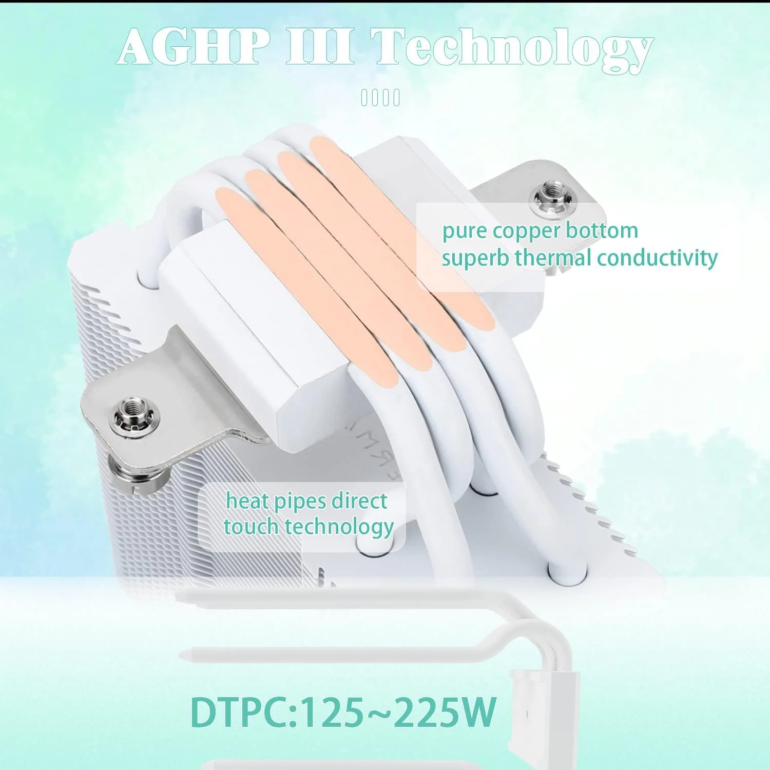 خنک کننده پردازنده بادی Thermalright AssassinX120 SE ARGB سفید، AX120 SE ARGB، 4 لوله حرارتی، فن پردازنده PWM بی صدا TL-C12CW-S با بلبرینگ S-FDB، برای AMD AM4/AM5/Intel 1700/1150/1151/1200/1851 خنک کننده پردازنده بادی Thermalright AssassinX120 SE ARGB سفید، AX120 SE ARGB، 4 لوله حرارتی، فن پردازنده PWM بی صدا TL-C12CW-S با بلبرینگ S-FDB، برای AMD AM4/AM5/Intel 1700/1150/1151/1200/1851