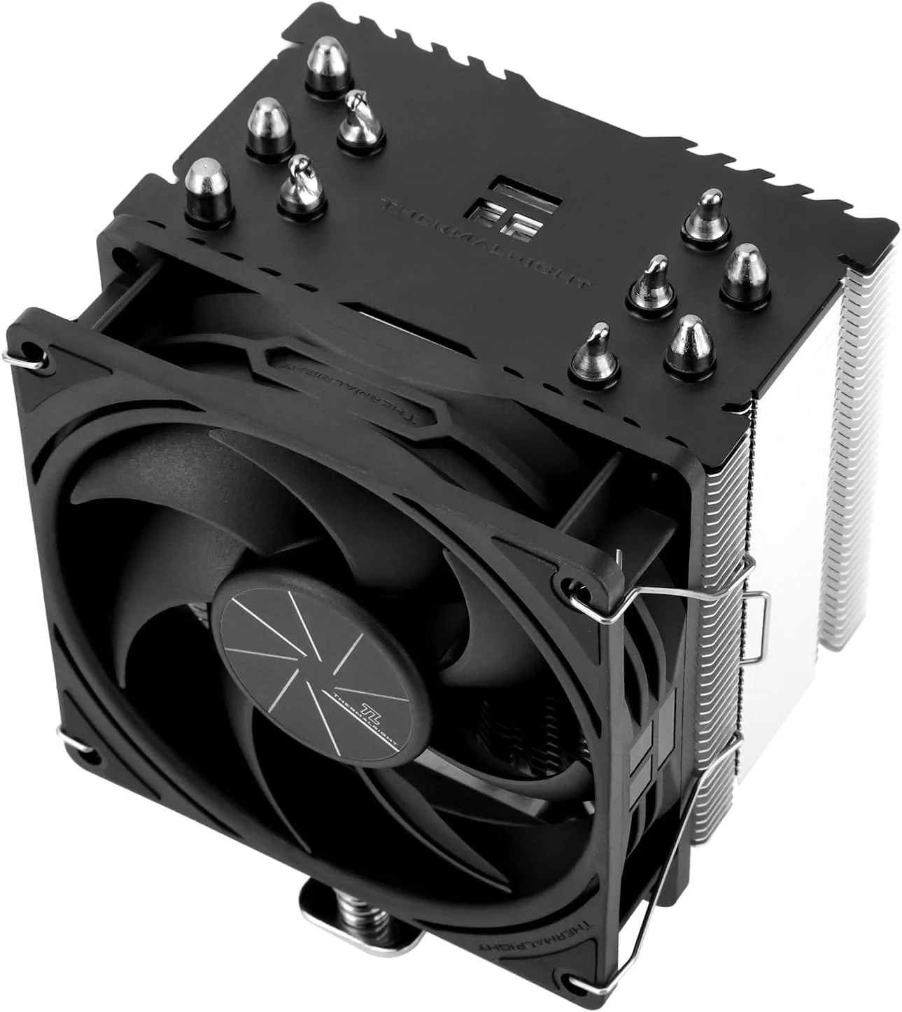 خنک‌کننده بادی پردازنده Thermalright Assassin King 90 V2، دارای 5 لوله حرارتی با فناوری AGHP، فن 92 میلی‌متری PWM کم صدا، IXT موجود، سرعت 2200 دور در دقیقه، برای AM4/AM5، Intel LGA1851/1700/1150/1151/1155/1156/1200/2011