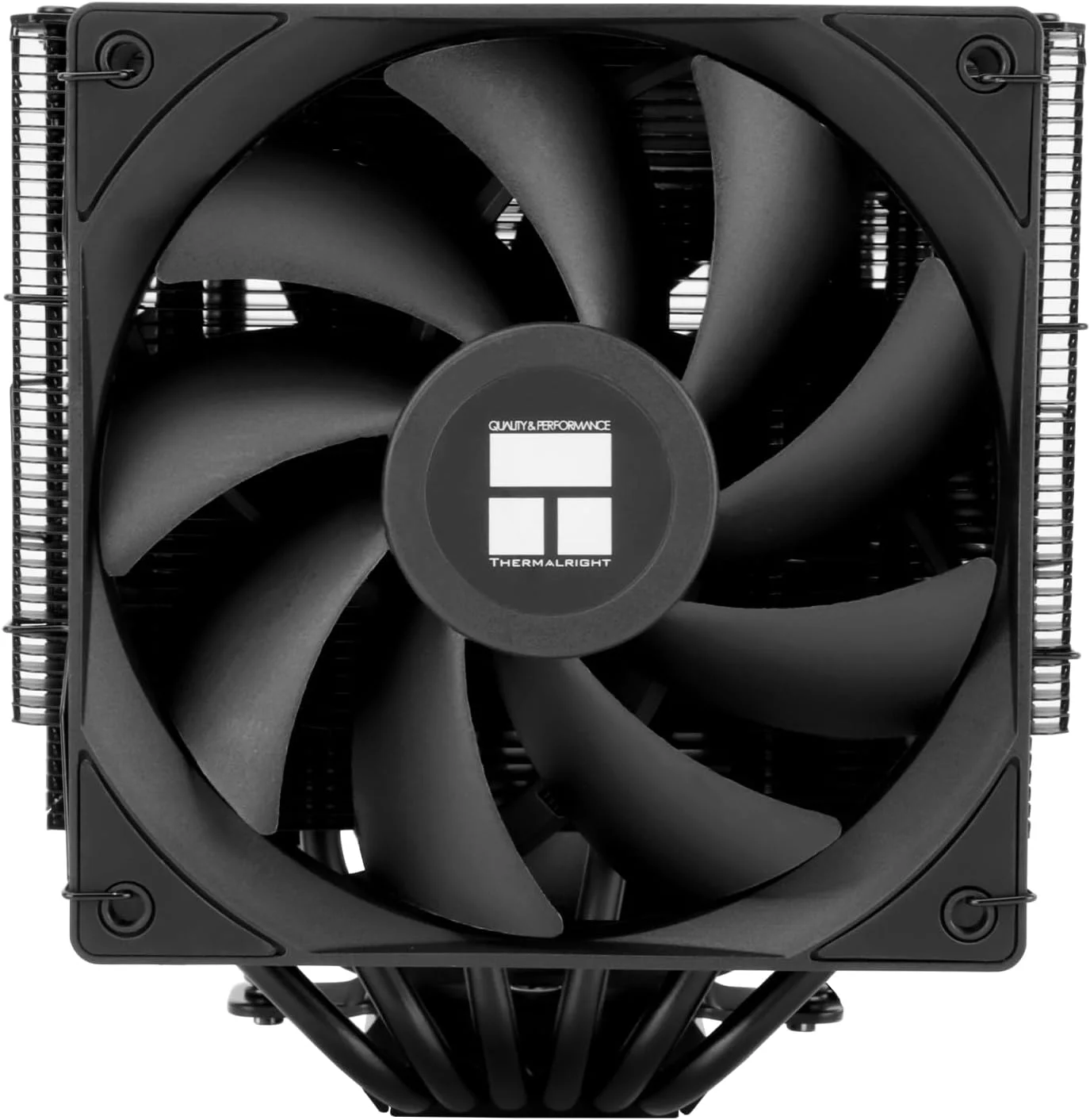 خنک کننده پردازنده بادی Thermalright Peerless Assassin 140 مشکی، 6 لوله حرارتی، دو فن PWM و دو برج، خنک کننده پردازنده 158 میلی متری با پوشش بالایی، برای AM4/AM5، Intel LGA 1851/1700/1150/1151/1200 خنک کننده پردازنده بادی Thermalright Peerless Assassin 140 مشکی، 6 لوله حرارتی، دو فن PWM و دو برج، خنک کننده پردازنده 158 میلی متری با پوشش بالایی، برای AM4/AM5، Intel LGA 1851/1700/1150/1151/1200