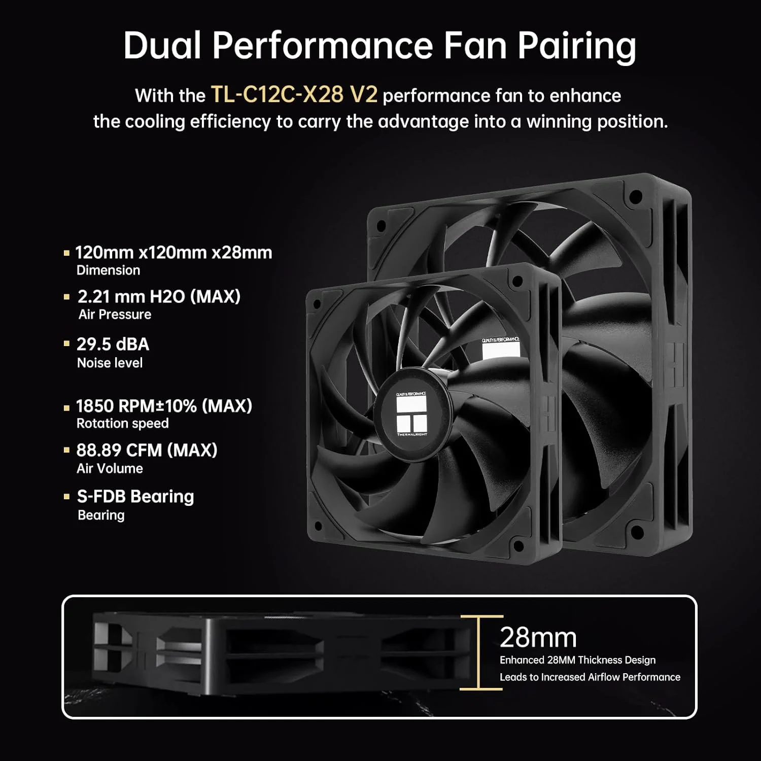 خنک کننده بادی پردازنده Thermalright Peerless Assassin 120 Digital با نمایشگر دما | 6 لوله حرارتی | فن های 120 میلی متری PWM با سرعت 1850 دور در دقیقه، برای Intel 1851/1700، AMD AM4/AM5