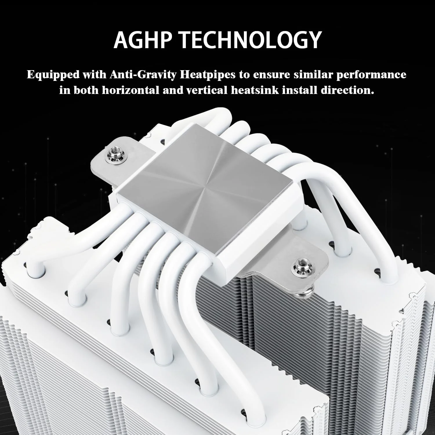 خنک کننده پردازنده بادی Thermalright Royal Pretor 130 سفید، رادیاتور دو برج کامپیوتر، خنک کننده پردازنده 6 لوله حرارتی، دو فن PWM، خنک کننده کامپیوتر با کارایی بالا، برای AM4/AM5؛ Intel 1851/1700/1150/1151/1200/2011