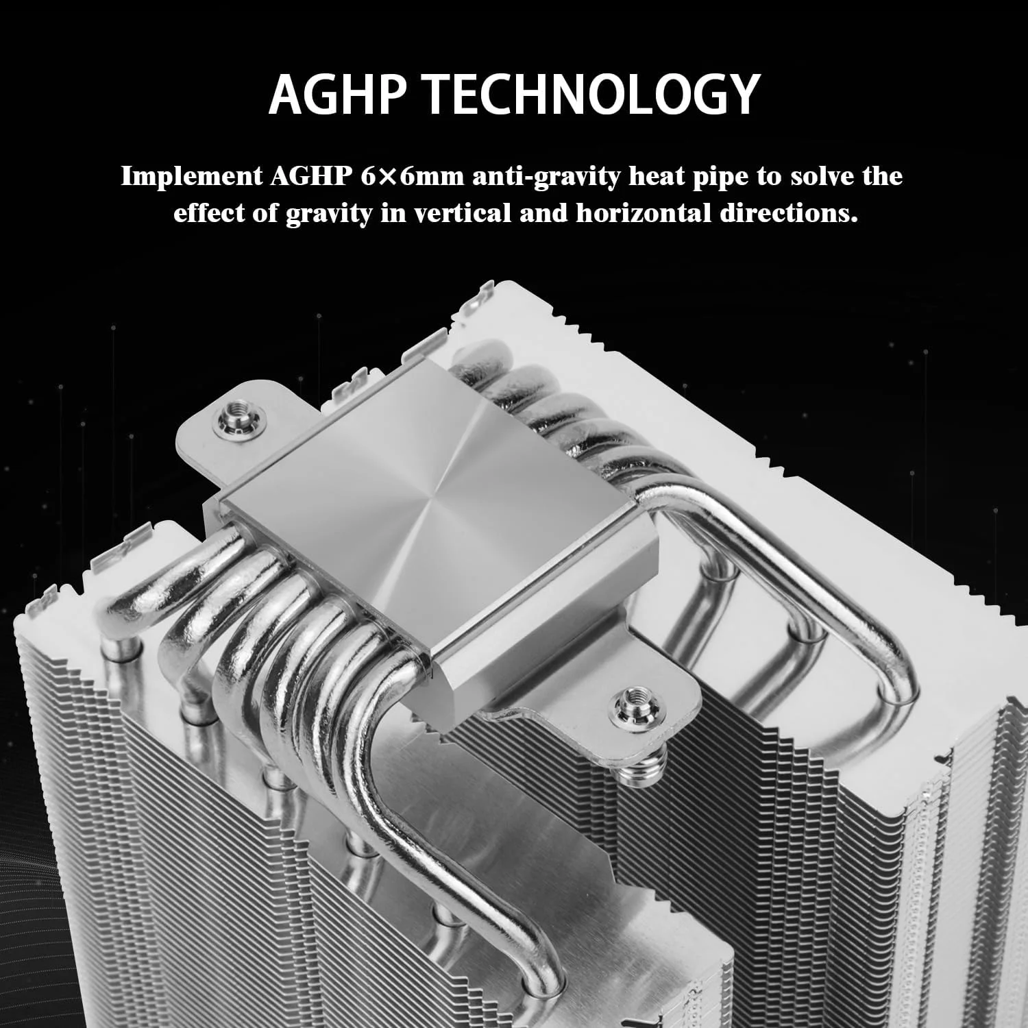 خنک‌کننده بادی پردازنده Thermalright Royal Knight 120، رادیاتور دو برج کامپیوتر، خنک‌کننده پردازنده 6 لوله حرارتی، دو فن 120 میلی‌متری PWM، بدون مانع RAM، برای AM4/AM5؛ Intel 1851/1700/1150/1151/1200/2011