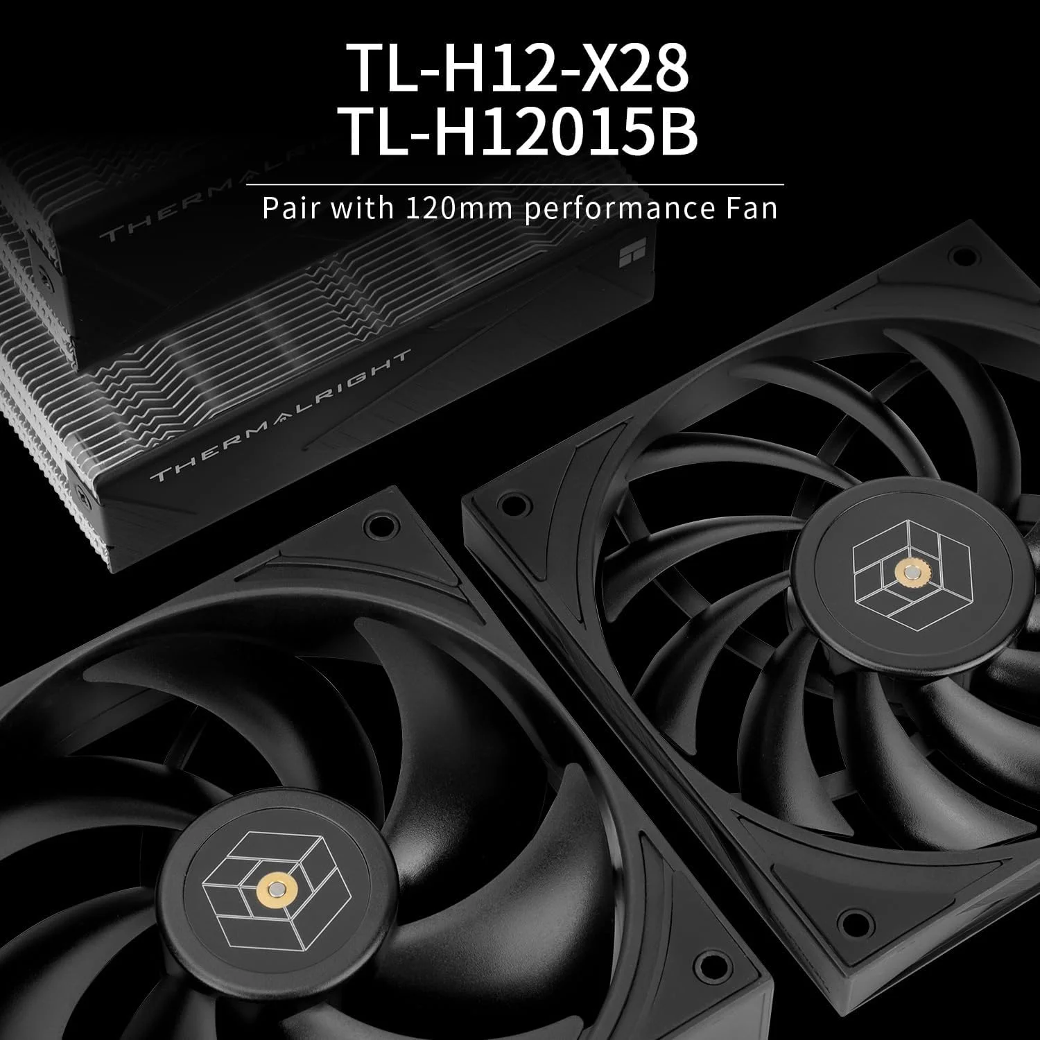 خنک‌کننده بادی پردازنده Thermalright Royal Knight 120، رادیاتور دو برج کامپیوتر، خنک‌کننده پردازنده 6 لوله حرارتی، دو فن 120 میلی‌متری PWM، بدون مانع RAM، برای AM4/AM5؛ Intel 1851/1700/1150/1151/1200/2011