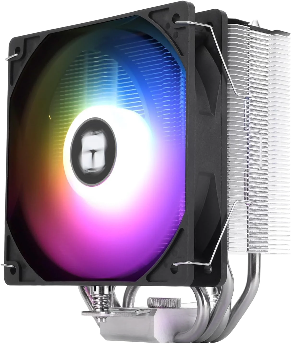 خنک کننده بادی پردازنده Thermalright Assassin X 120R SE V2، AX120R SE V2، دارای 4 لوله حرارتی، فن PWM ARGB بی صدا TL-C12C-L V2 با بلبرینگ S-FDB، برای AMD AM4 AM5/Intel LGA 1700/1150/1151/1200، خنک کننده کامپیوتر