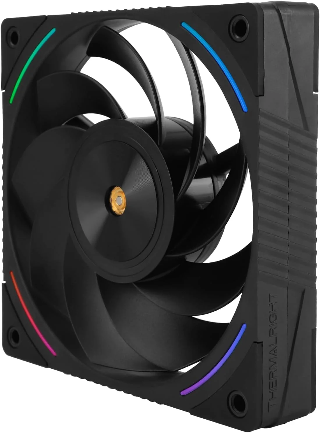 فن کیس پردازنده Thermalright TL-K12R، فن PWM مشکی 120 میلی متری، خروجی معکوس 4 پین PWM، خنک کننده کامپیوتر با کارایی بالا، خنک کننده مایع و خنک کننده بادی پردازنده