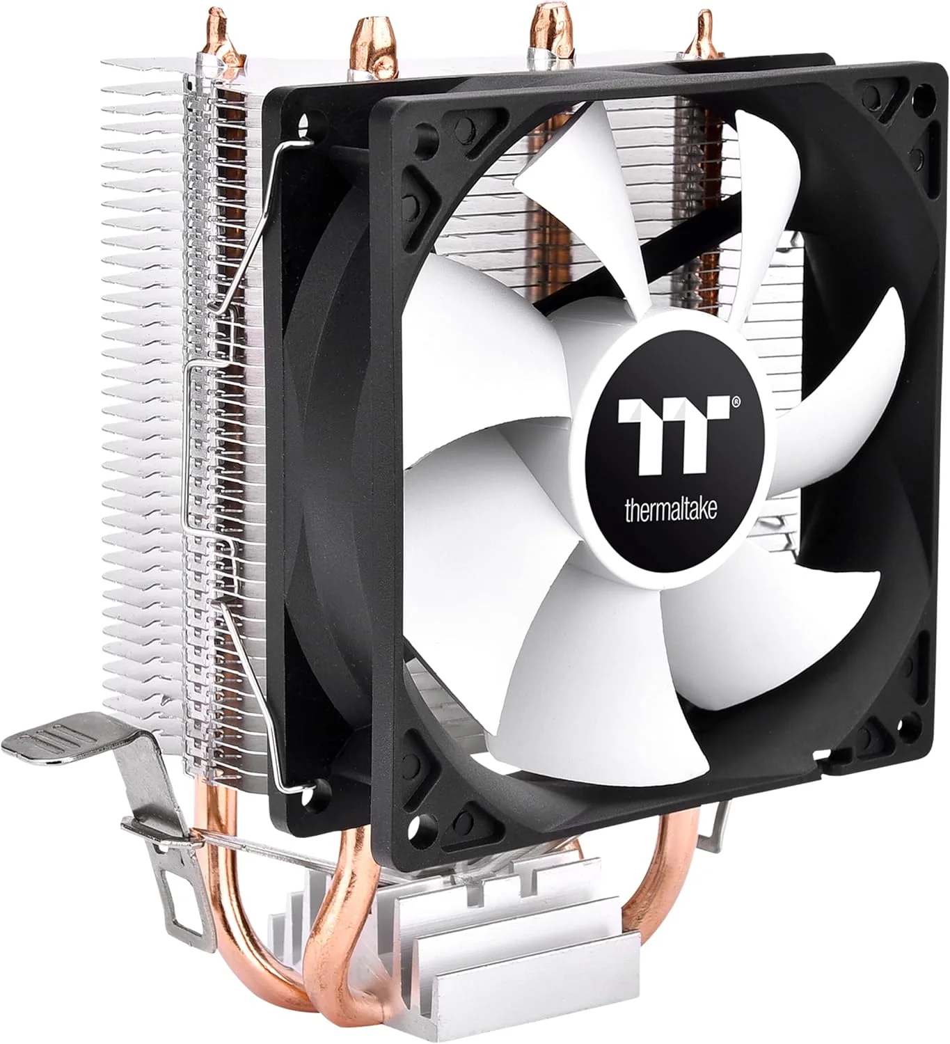 خنک کننده پردازنده Thermaltake Contac 9 SE، توان خنک کنندگی 120 وات، فن 92 میلی متری PWM، پشتیبانی از Intel LGA 1700/ AMD AM4، CL-P106-AL09WT-A