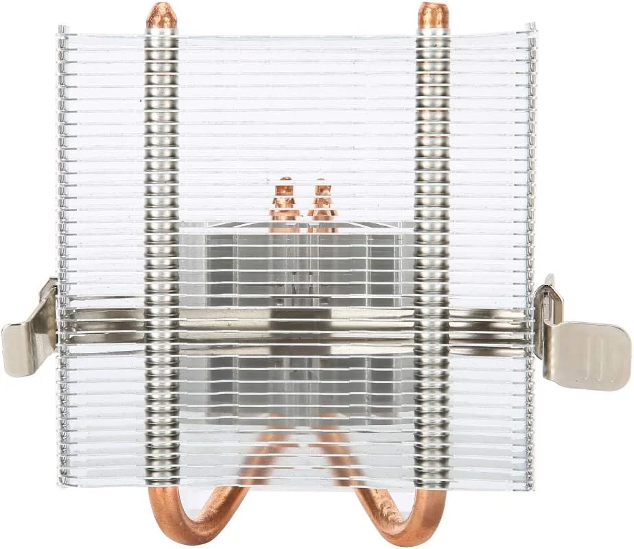 خنک کننده پردازنده 3 پین، فن خنک کننده کامپیوتر لوله ای 2-برنجی، برای AMD 775/1155 / 1366 (#1) خنک کننده پردازنده 3 پین، فن خنک کننده کامپیوتر لوله ای 2-برنجی، برای AMD 775/1155 / 1366 (#1)