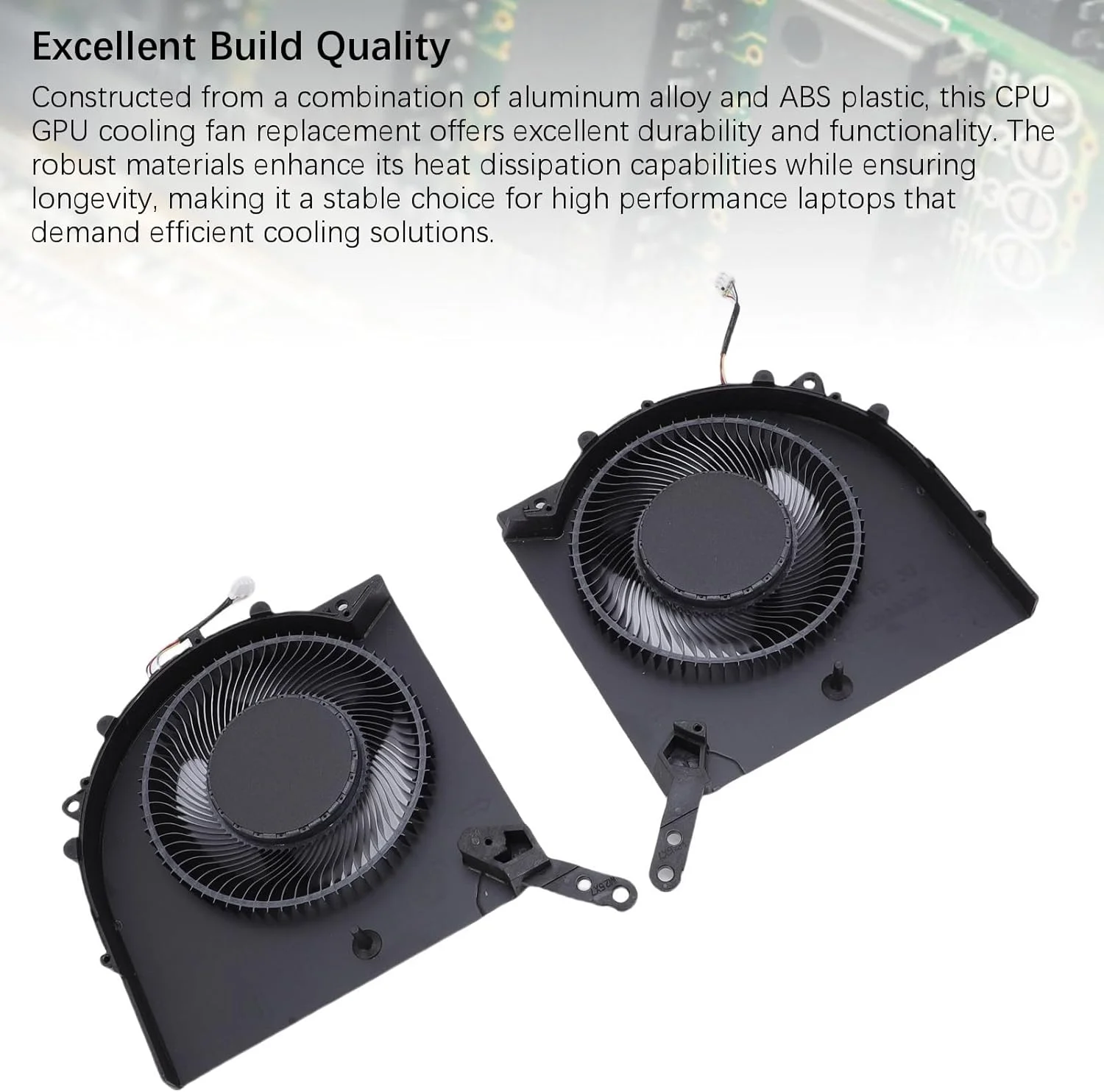 خنک کننده بادی پردازنده گرافیکی و پردازنده مرکزی Wisoqu، جایگزینی برای Pro 5 16ARH7H، 16IAH7، 15IAH7H، R9000P، Y9000P و سری RTX 3070، 3060، 3050، فناوری پیشرفته جریان هوا