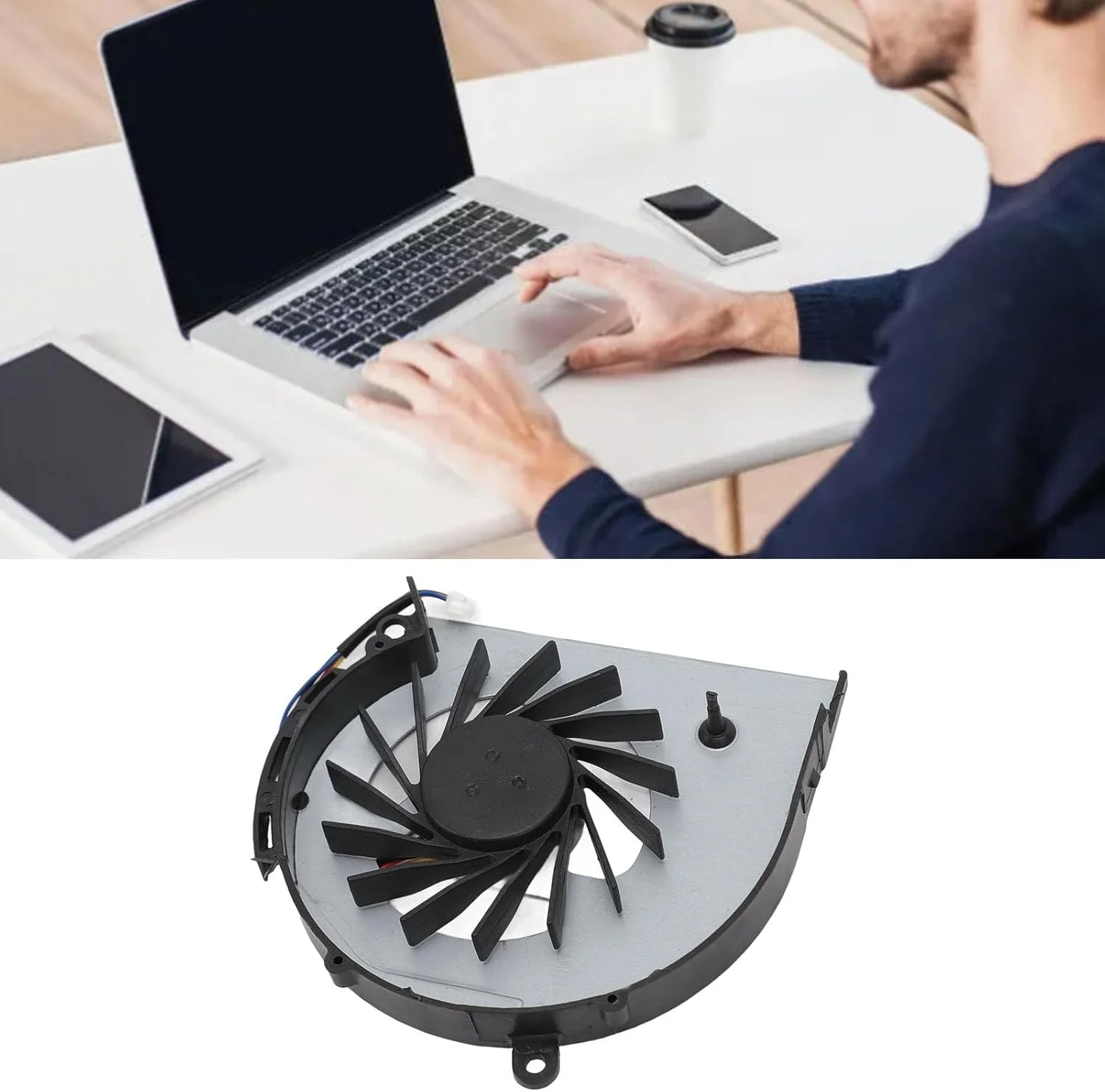 فن خنک کننده پردازنده برای پاویلیون 15-d017cl 15-d037DX 15-d038DX 15-d081NR 15-d089NR، فن خنک کننده هوای پردازنده با یک اتصال برق 4 پین، دمای کارکرد لپ تاپ را کاهش می دهد فن خنک کننده پردازنده برای پاویلیون 15-d017cl 15-d037DX 15-d038DX 15-d081NR 15-d089NR، فن خنک کننده هوای پردازنده با یک اتصال برق 4 پین، دمای کارکرد لپ تاپ را کاهش می دهد