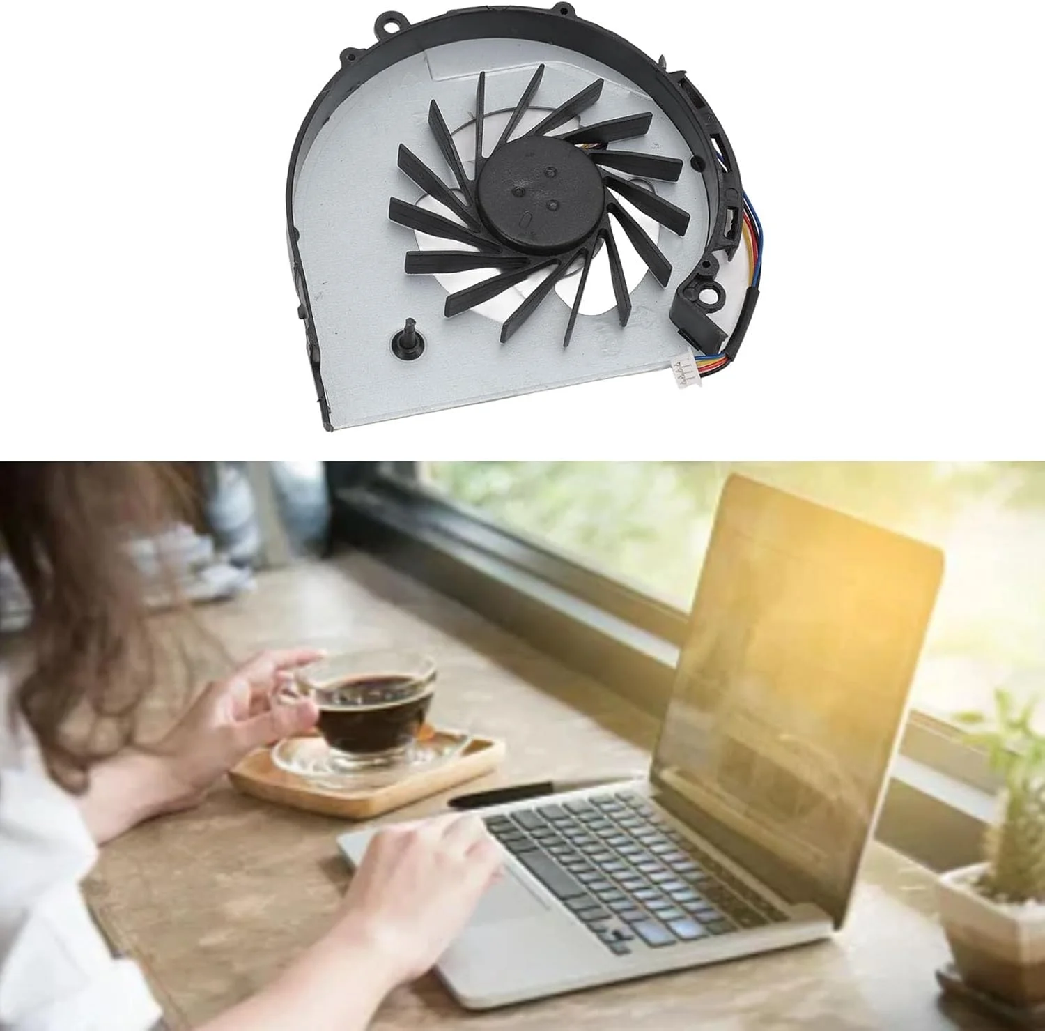 فن خنک کننده پردازنده برای پاویلیون 15-d017cl 15-d037DX 15-d038DX 15-d081NR 15-d089NR، فن خنک کننده هوای پردازنده با یک اتصال برق 4 پین، دمای کارکرد لپ تاپ را کاهش می دهد فن خنک کننده پردازنده برای پاویلیون 15-d017cl 15-d037DX 15-d038DX 15-d081NR 15-d089NR، فن خنک کننده هوای پردازنده با یک اتصال برق 4 پین، دمای کارکرد لپ تاپ را کاهش می دهد