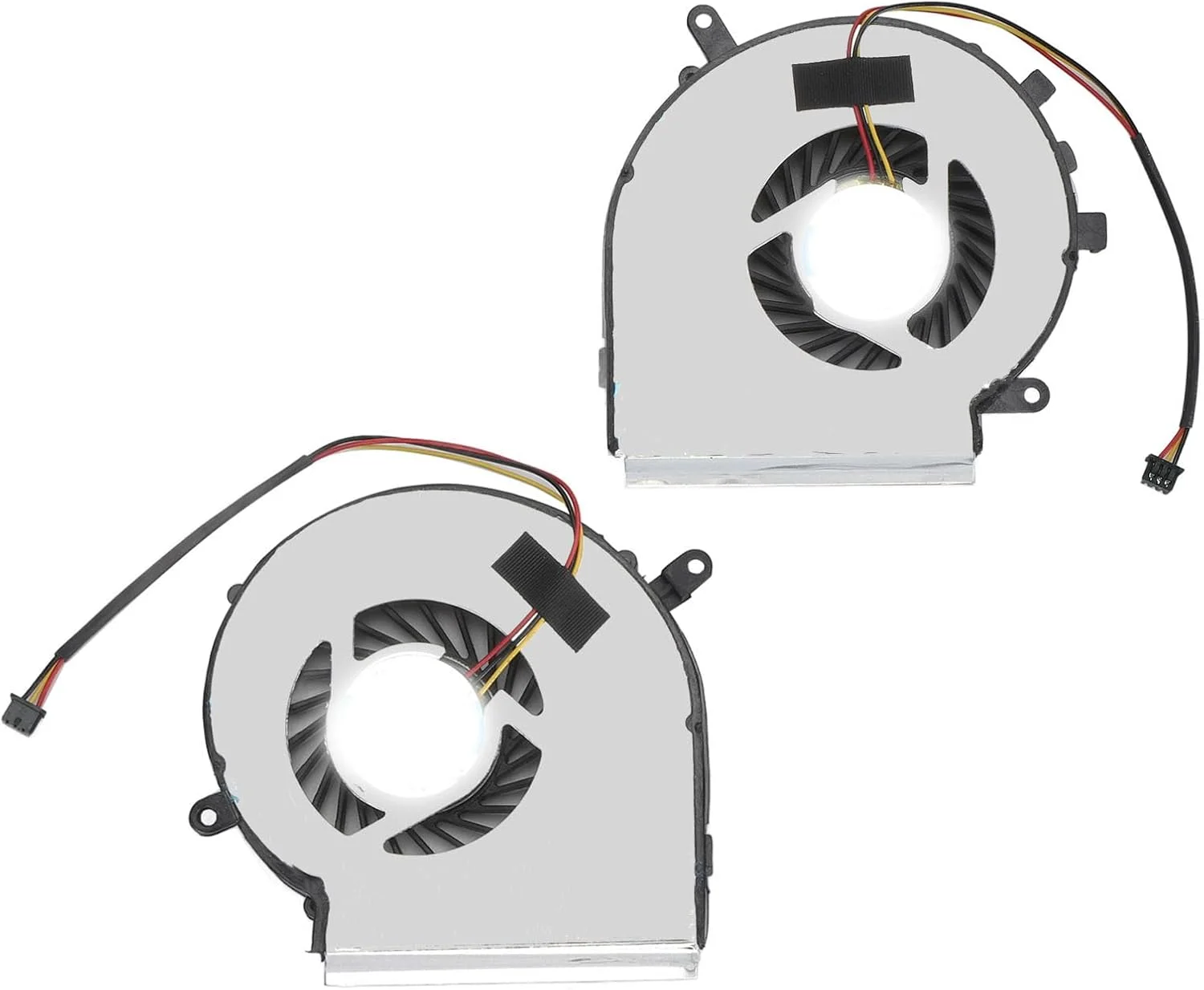 فن خنک کننده پردازنده و کارت گرافیک XUMIUZIY برای GE62 GE72 PE60 PE70 GL62 GL72 GP62 GP72 MS 16J1 MS 16J5 1791 1795، فن خنک کننده 3 پین 3 سیم لپ تاپ، نویز کم و اتلاف حرارت کارآمد
