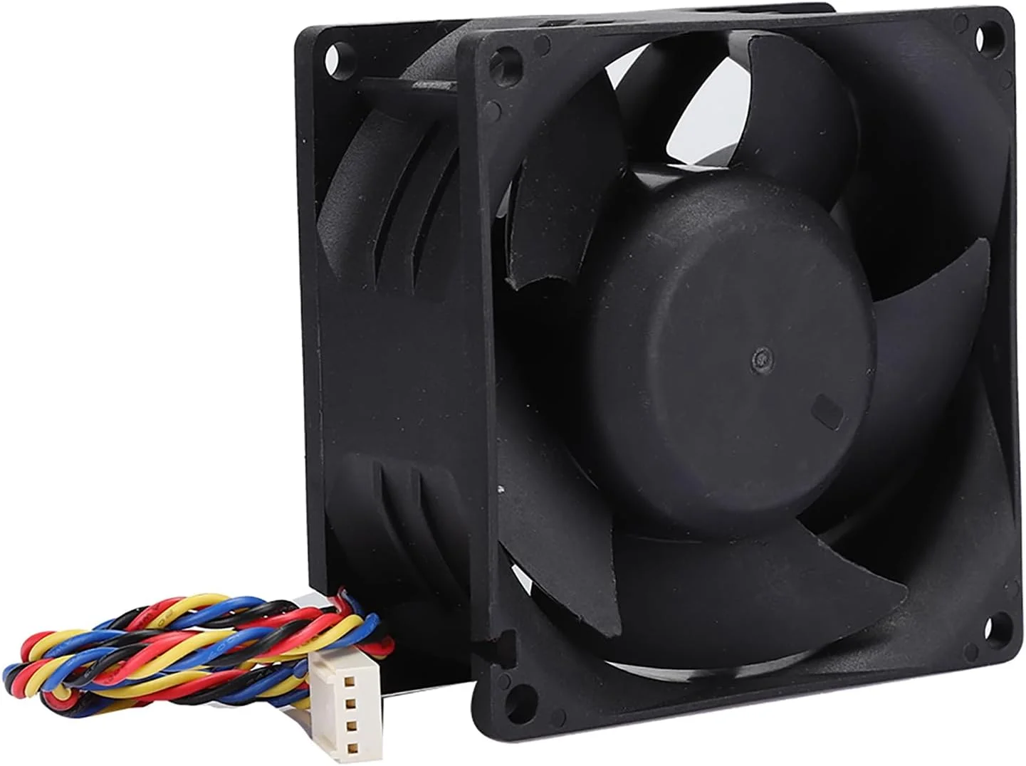 فن خنک کننده، فن خنک کننده شاسی کامپیوتر چهار سیمه PWM با دو بلبرینگ، پلاگین 4 پین و 4 پین مادربرد، خنک کننده پردازنده 68.5CFM 4900RPM برای اتلاف حرارت شاسی، خنک کننده پردازنده، پاور