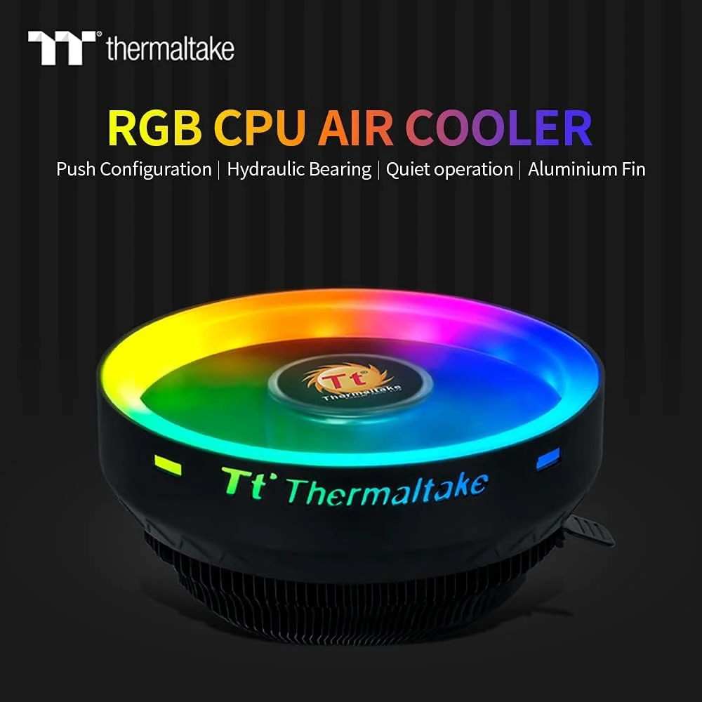 خنک کننده بادی پردازنده RGB با پیکربندی فشاری / بلبرینگ هیدرولیک / پره های آلومینیومی / عملکرد بی صدا برای رنگ ثابت RGB اینتل/AMD خنک کننده بادی پردازنده RGB با پیکربندی فشاری / بلبرینگ هیدرولیک / پره های آلومینیومی / عملکرد بی صدا برای رنگ ثابت RGB اینتل/AMD