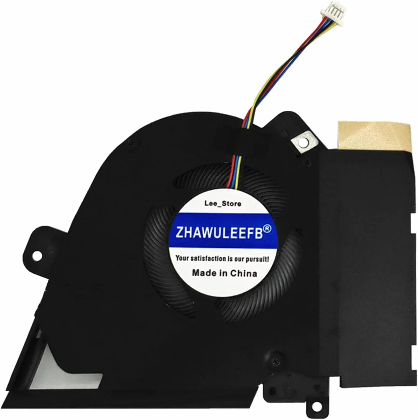 فن خنک کننده CPU+GPU لپ تاپ جایگزین ZHAWULEEFB برای ASUS TUF Dash F15 FX516 FX516P Air RTX3070 Series DFSCK22D05883L FNAR 13NR0760P02011 DFSCK221151817 FNAQ 13NR0760P01011 DC12V 1A