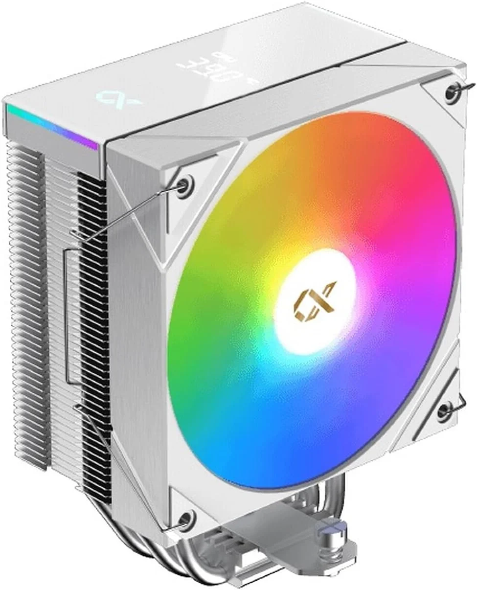 خنک کننده پردازنده دیجیتال XIGMATEK AK4 Arctic، کنترلر، نمایشگر LED، 12 ولت، آلومینیومی، LGA 1700/1200/115x، AM5/AM4، EN45899، ARGB