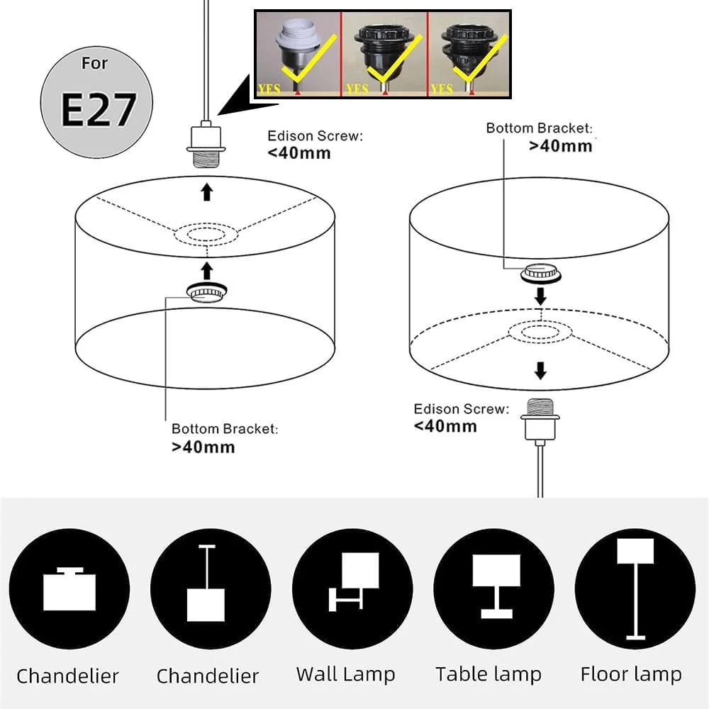 آباژور پارچه ای طرح استوانه ای FANSU، روکش چراغ барабанный با طرح حیوانات، مناسب چراغ های ایستاده، رومیزی و کنار تختی برای منزل و هتل (باغ وحش)