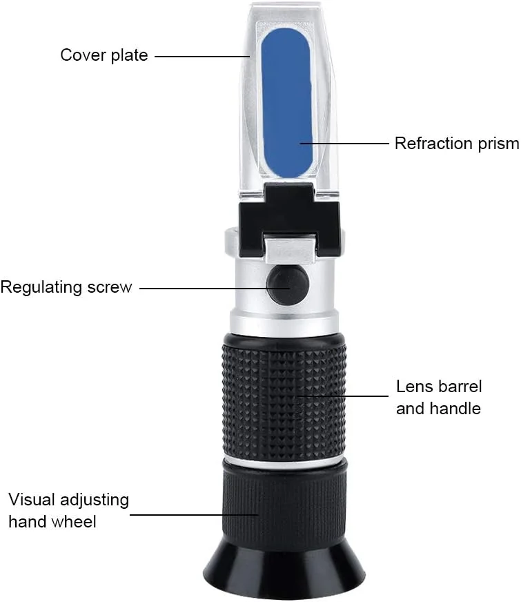 ابزار حرفه ای قابل حمل تست قند و رطوبت عسل 3 در 1 با دقت 58-90% ابزار حرفه ای قابل حمل تست قند و رطوبت عسل 3 در 1 با دقت 58-90%