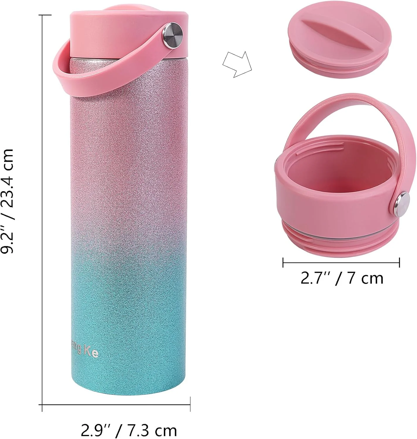 کیف خنک نگهدارنده دارو آیوانبر، کیف حمل قلم انسولین، بطری فریزر قلم قابل استفاده مجدد، کیف پزشکی، کیف مسافرتی دیابتی مورد تایید TSA با بسته یخ بیوژل (صورتی)